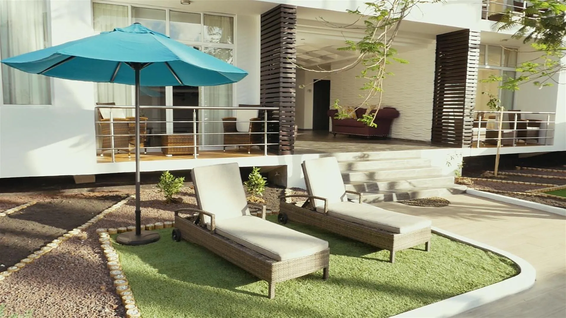 Patio in Ikala Galapagos Hotel
