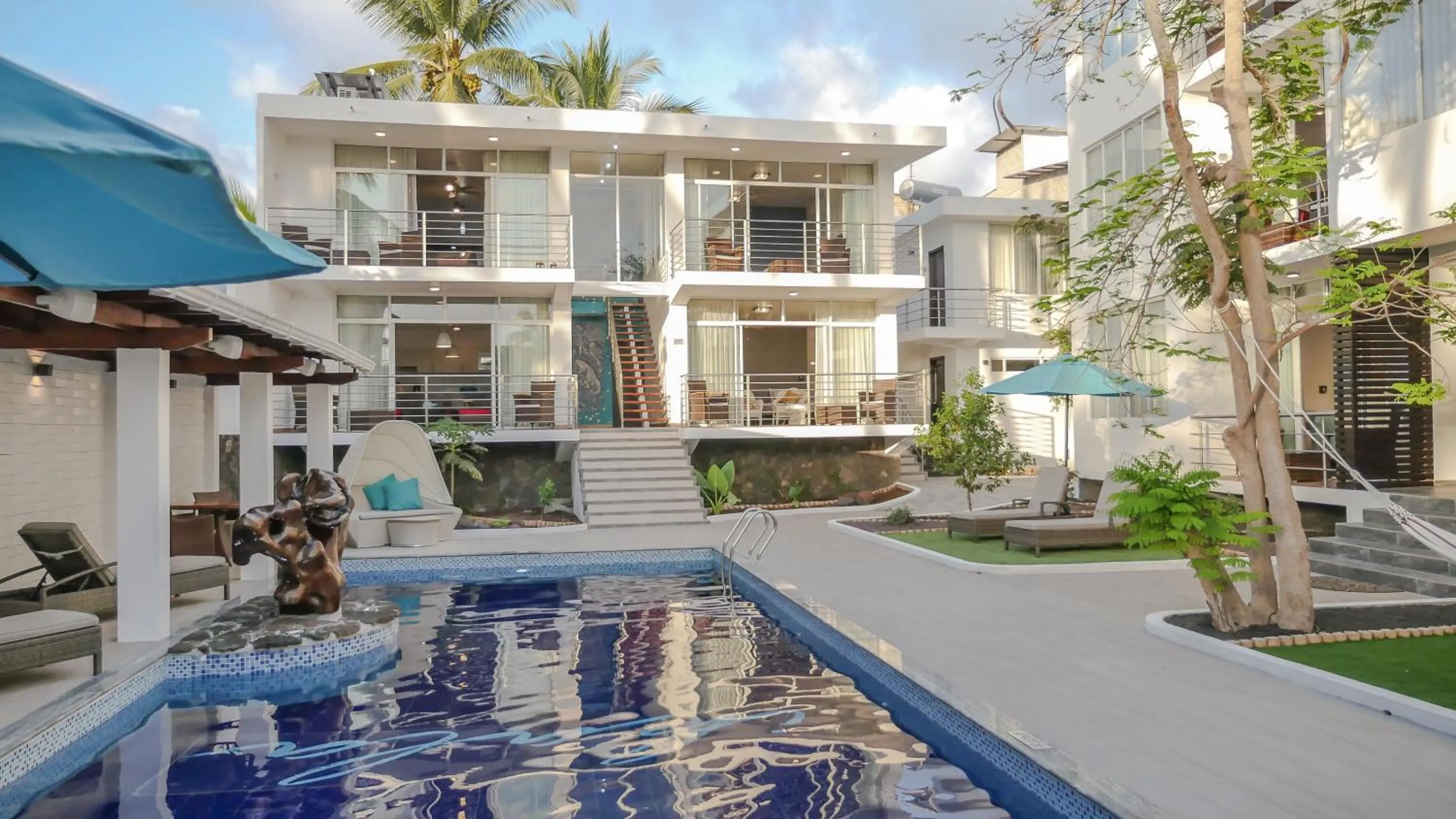 Patio in Ikala Galapagos Hotel