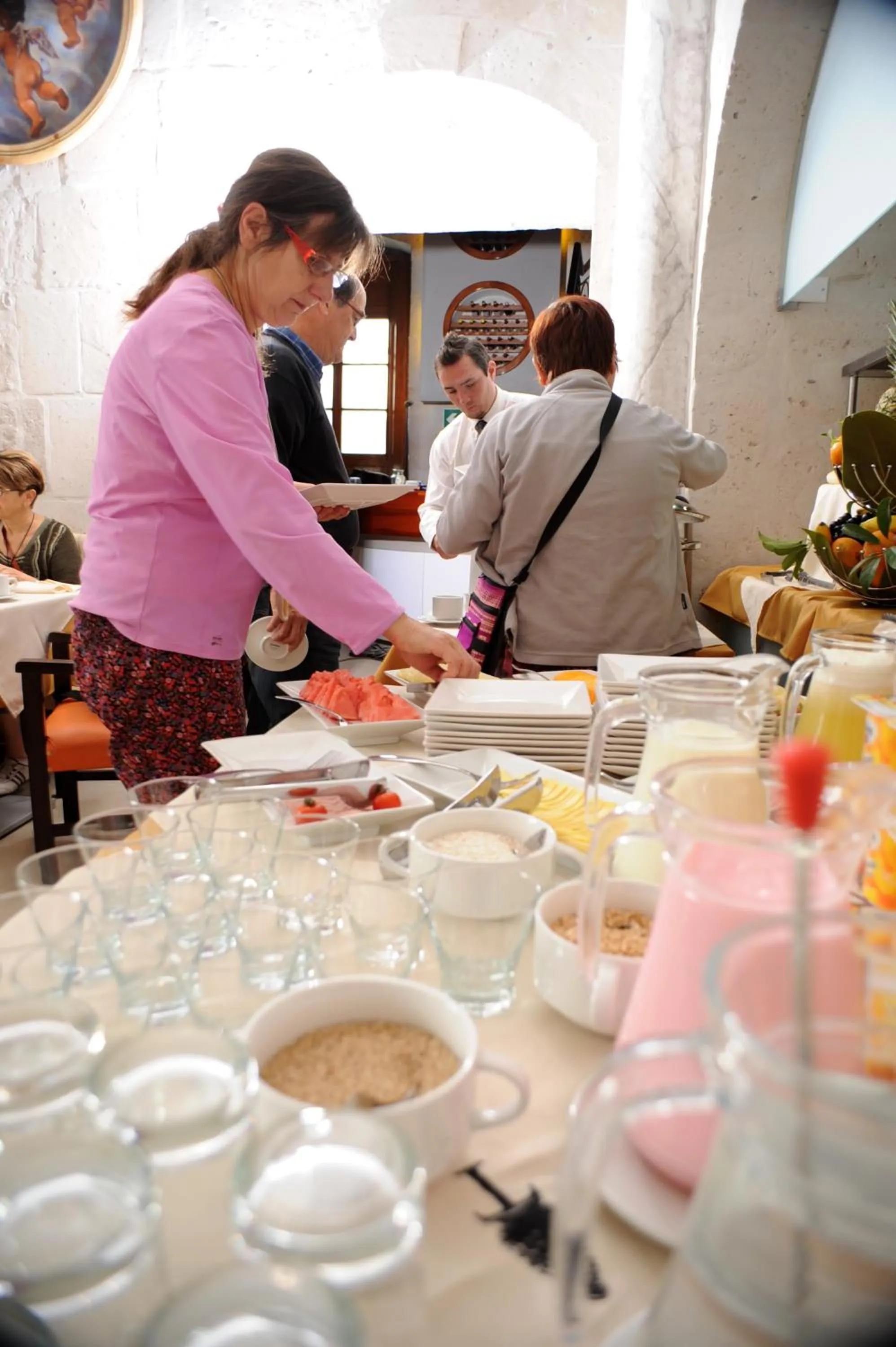 Food close-up in Hotel Maison Du Solei