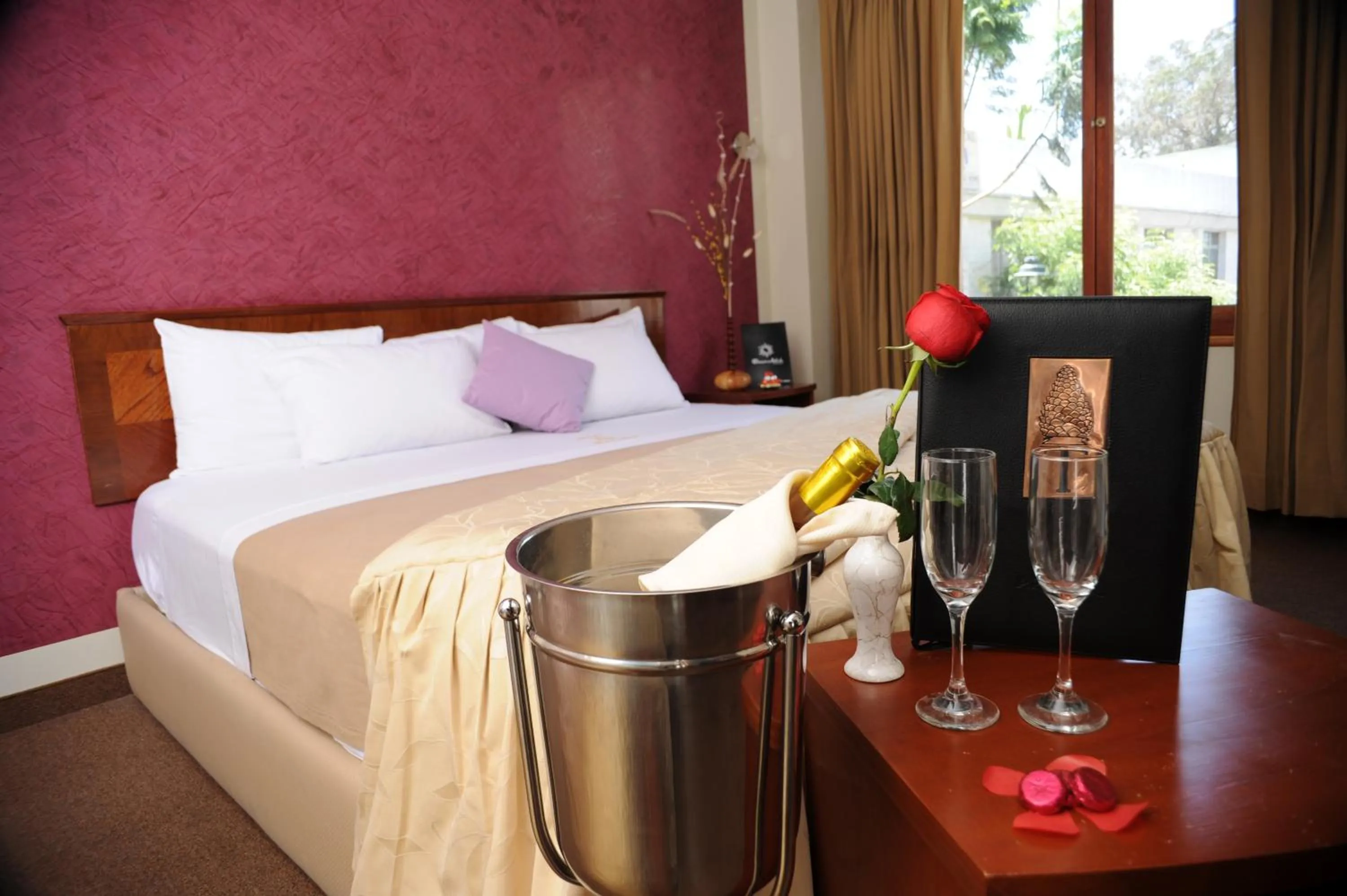 Bedroom, Bed in Hotel Maison Du Solei