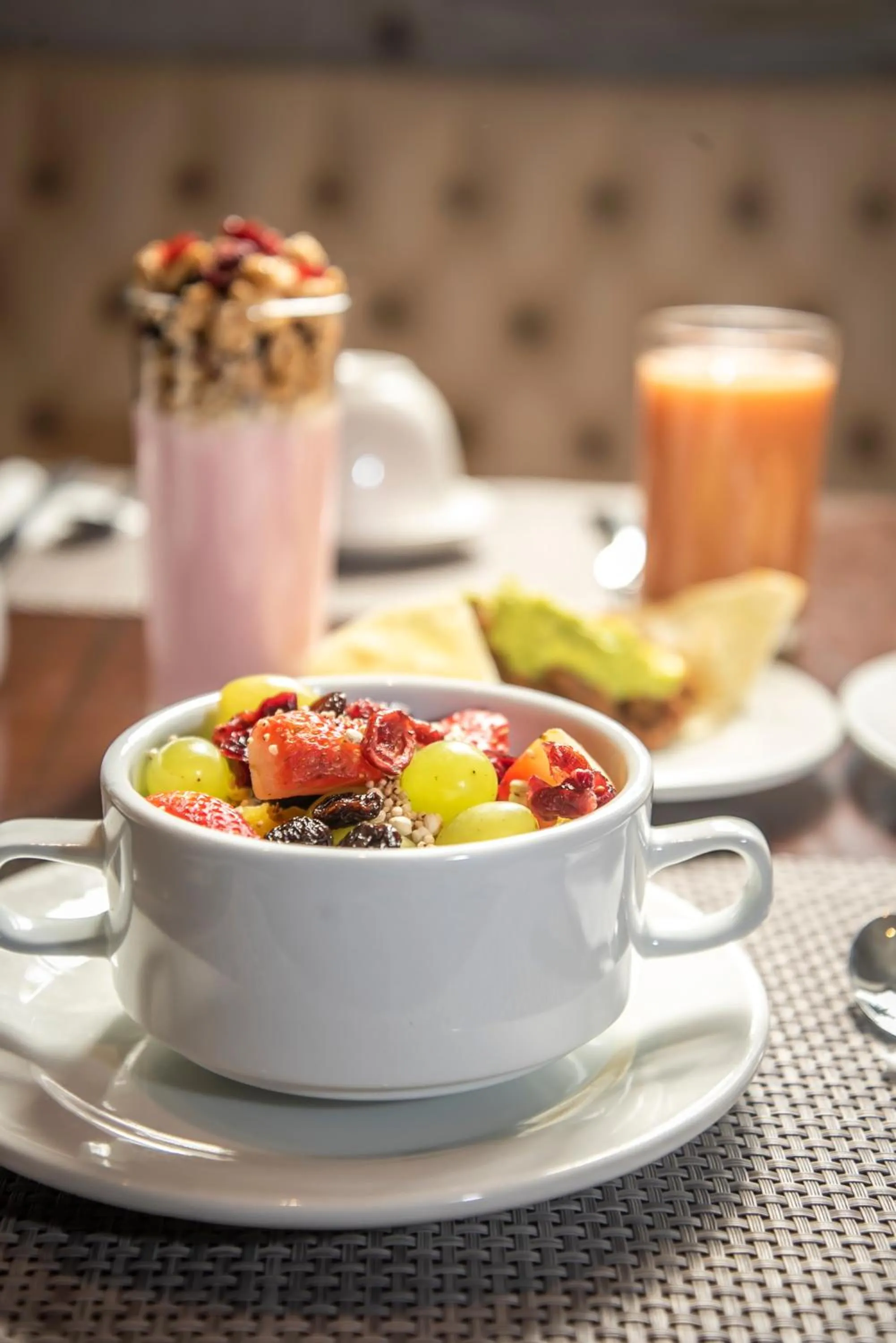 Breakfast in Hotel Maison Du Solei