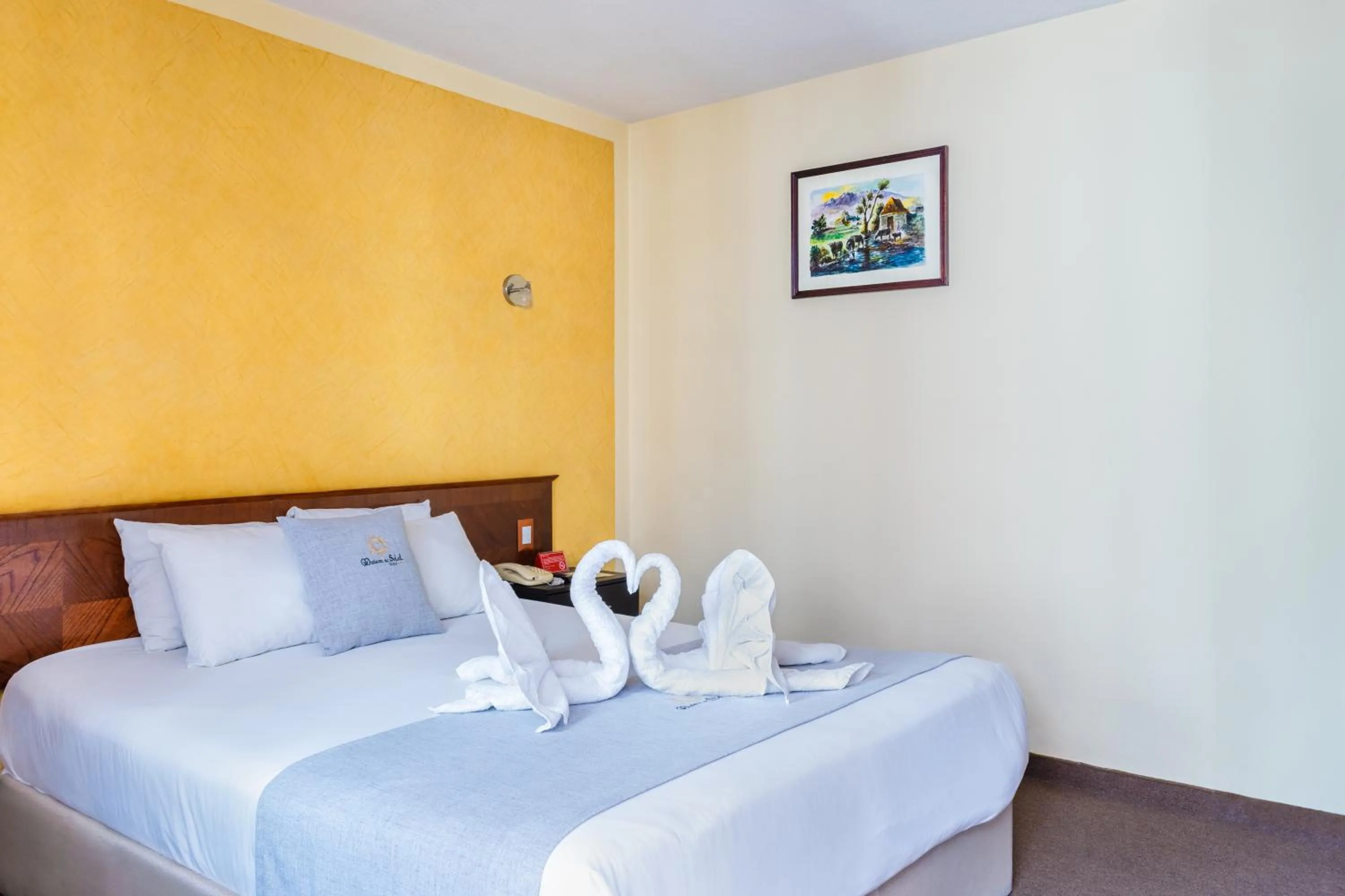 Bed in Hotel Maison Du Solei