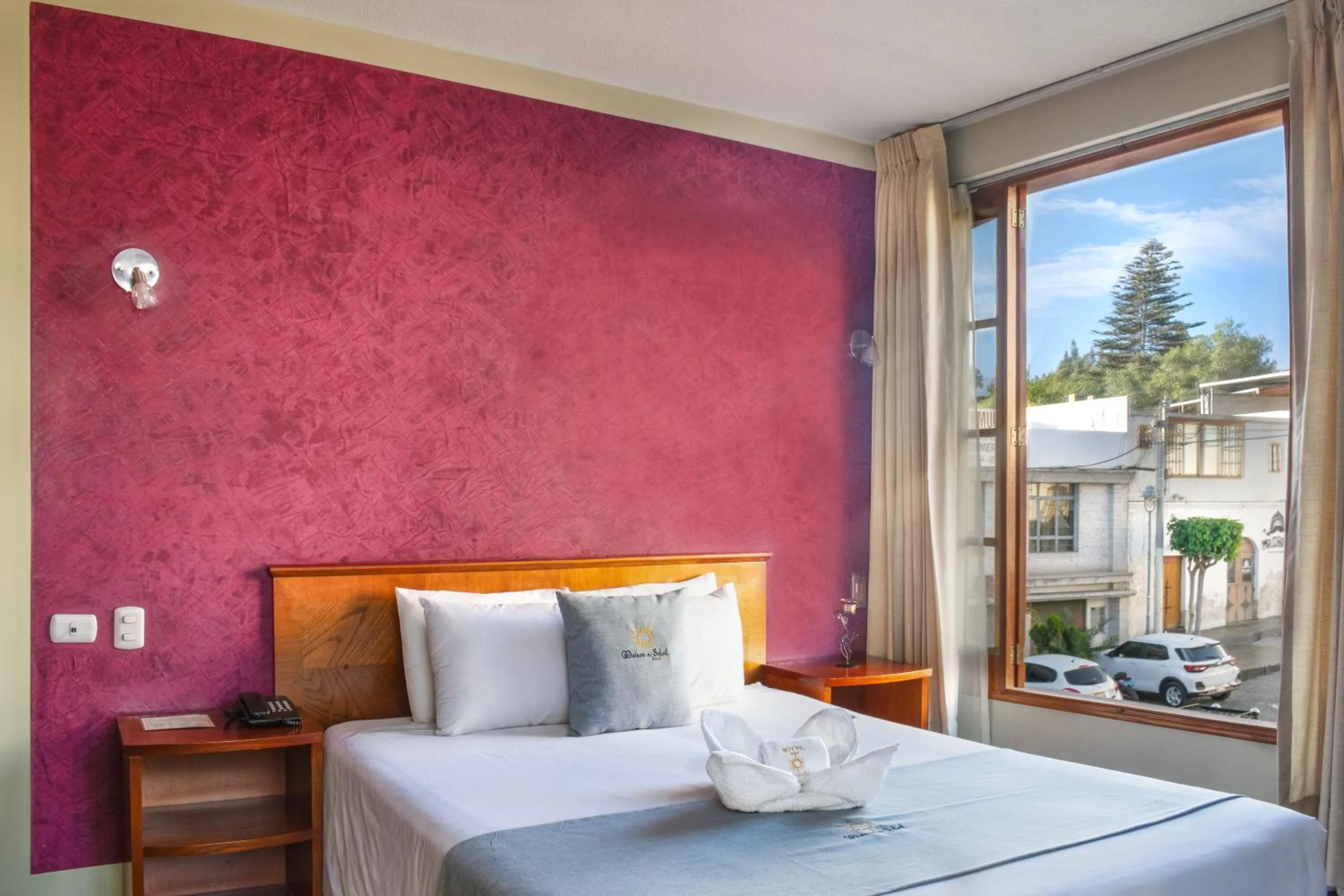 Bed in Hotel Maison Du Solei