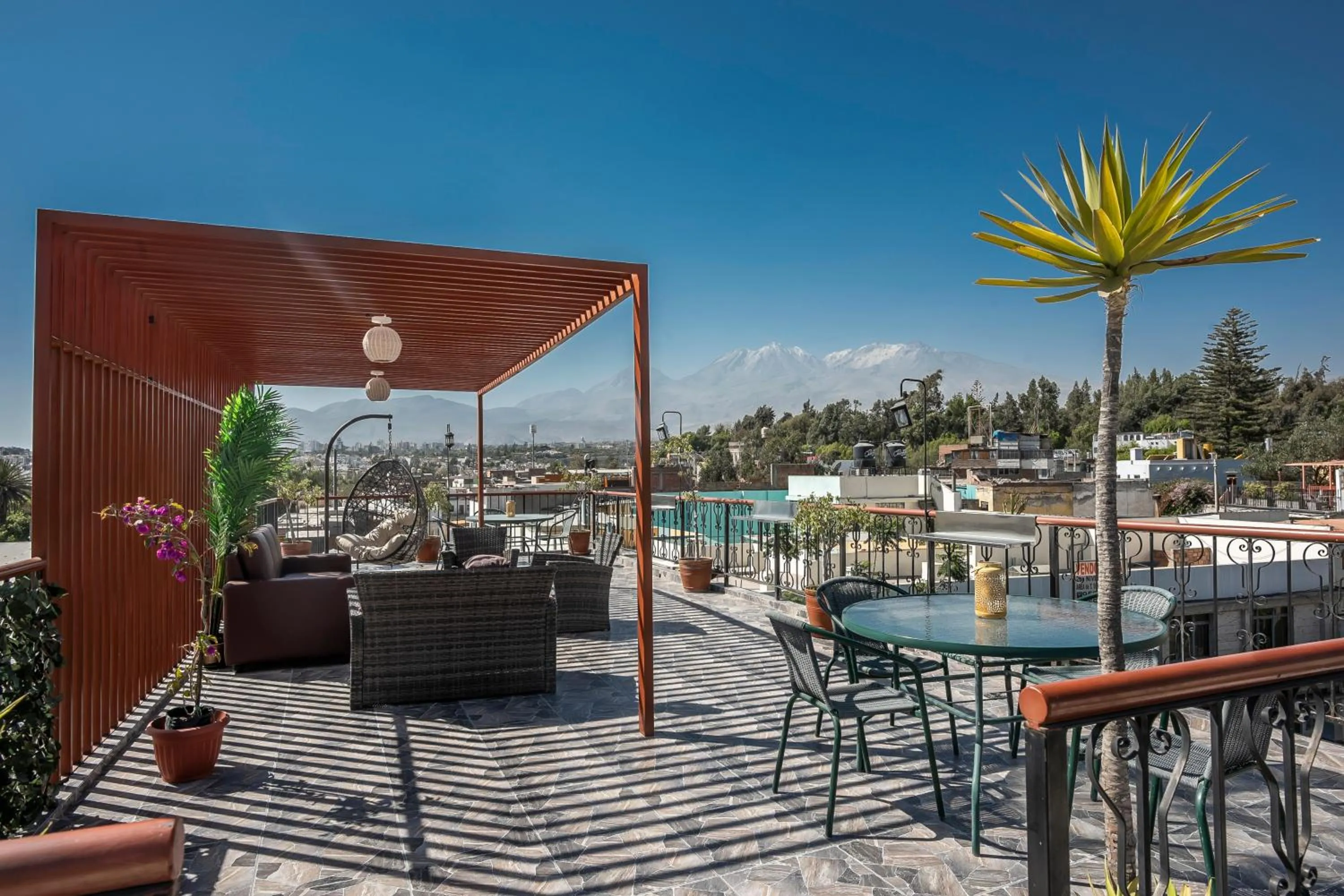 Balcony/Terrace in Hotel Maison Du Solei
