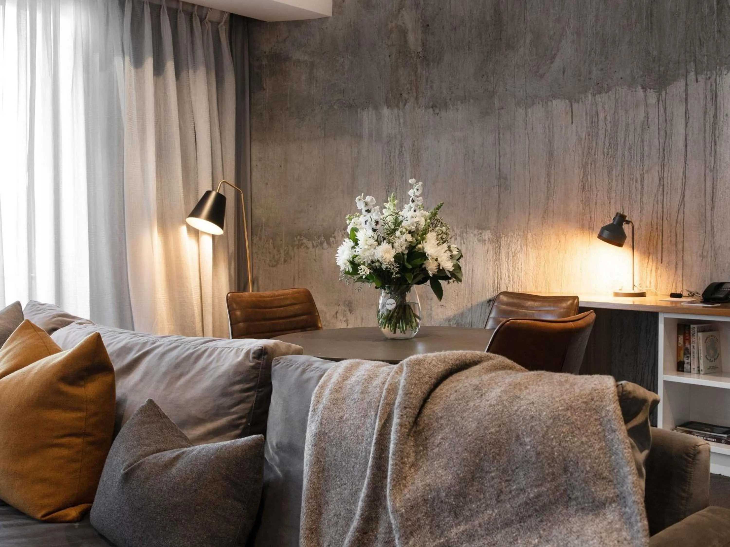 Bedroom in Peppers Silo Launceston