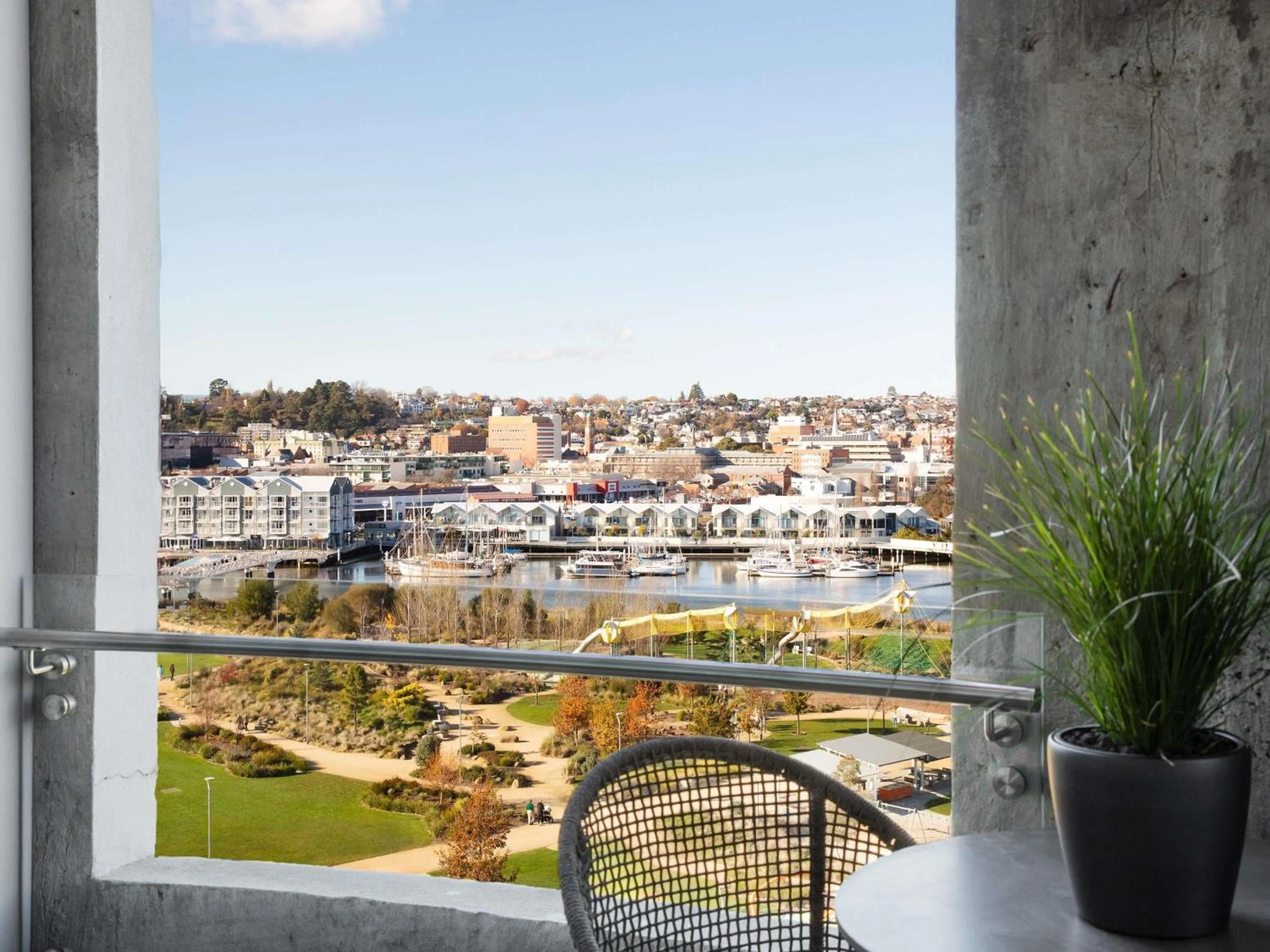 Bedroom in Peppers Silo Launceston