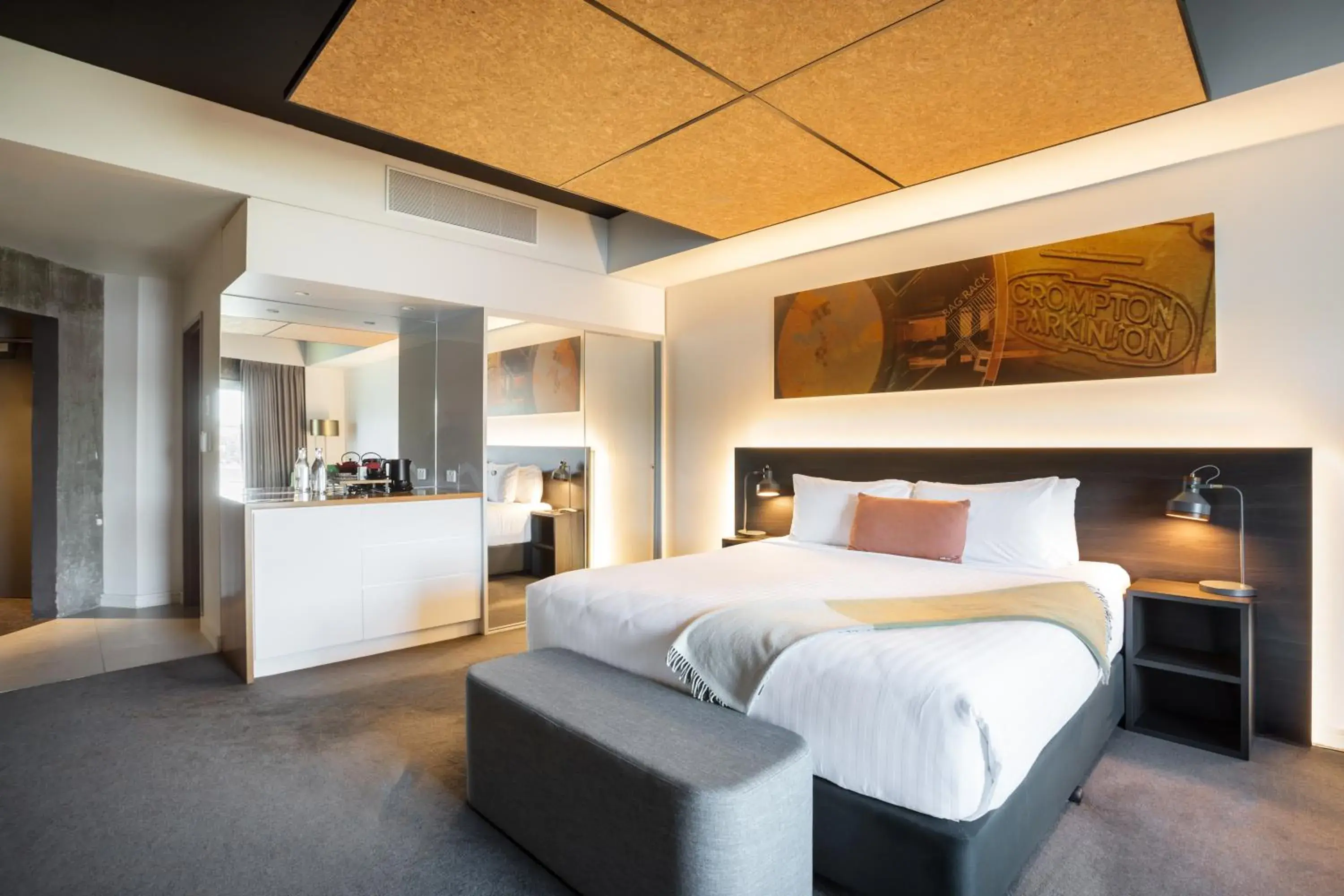 Bed in Peppers Silo Launceston Bed in Peppers Silo Launceston