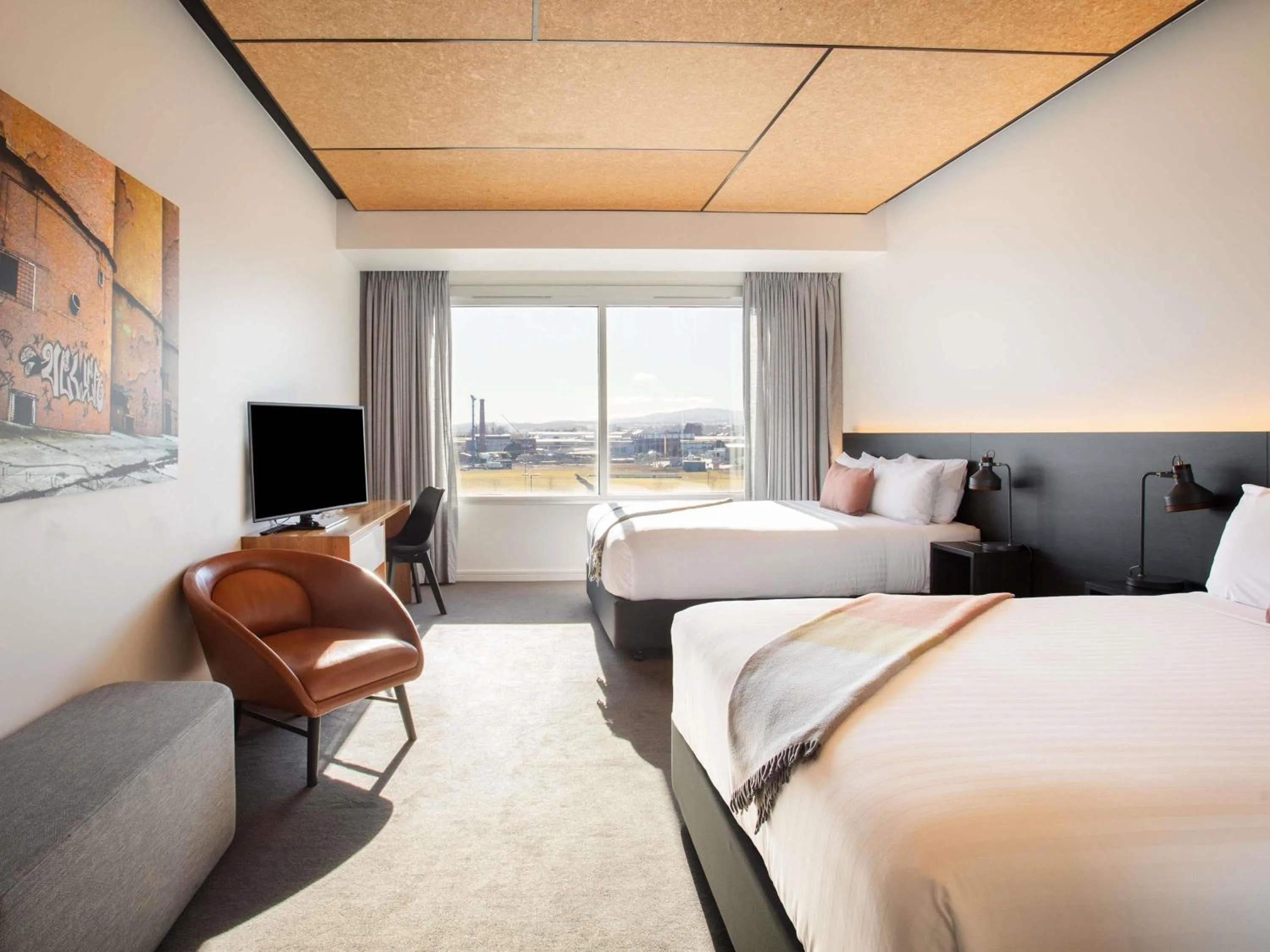 Bedroom, Bed in Peppers Silo Launceston