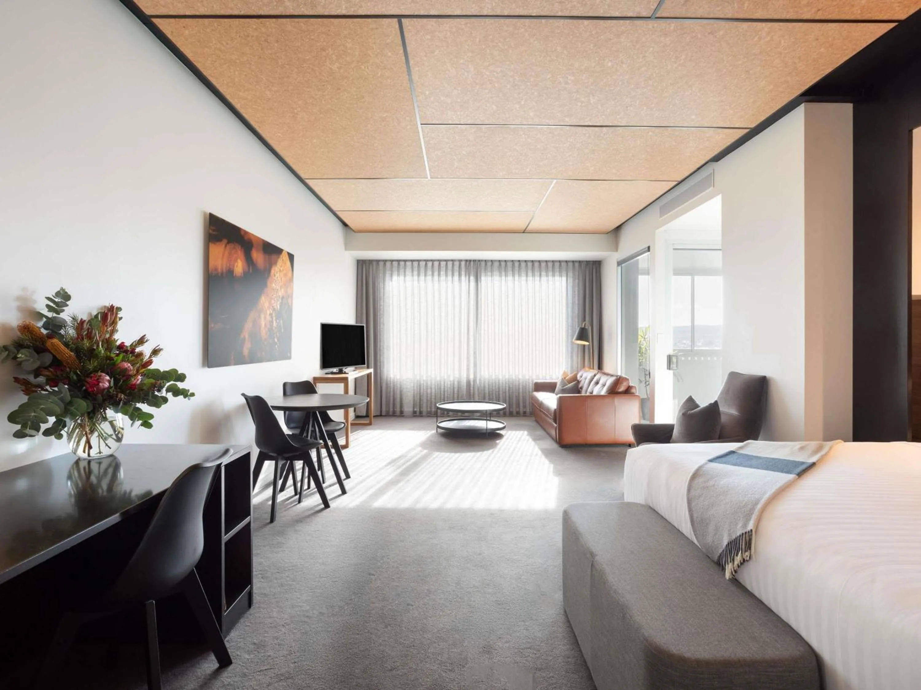 Bedroom, Bed in Peppers Silo Launceston