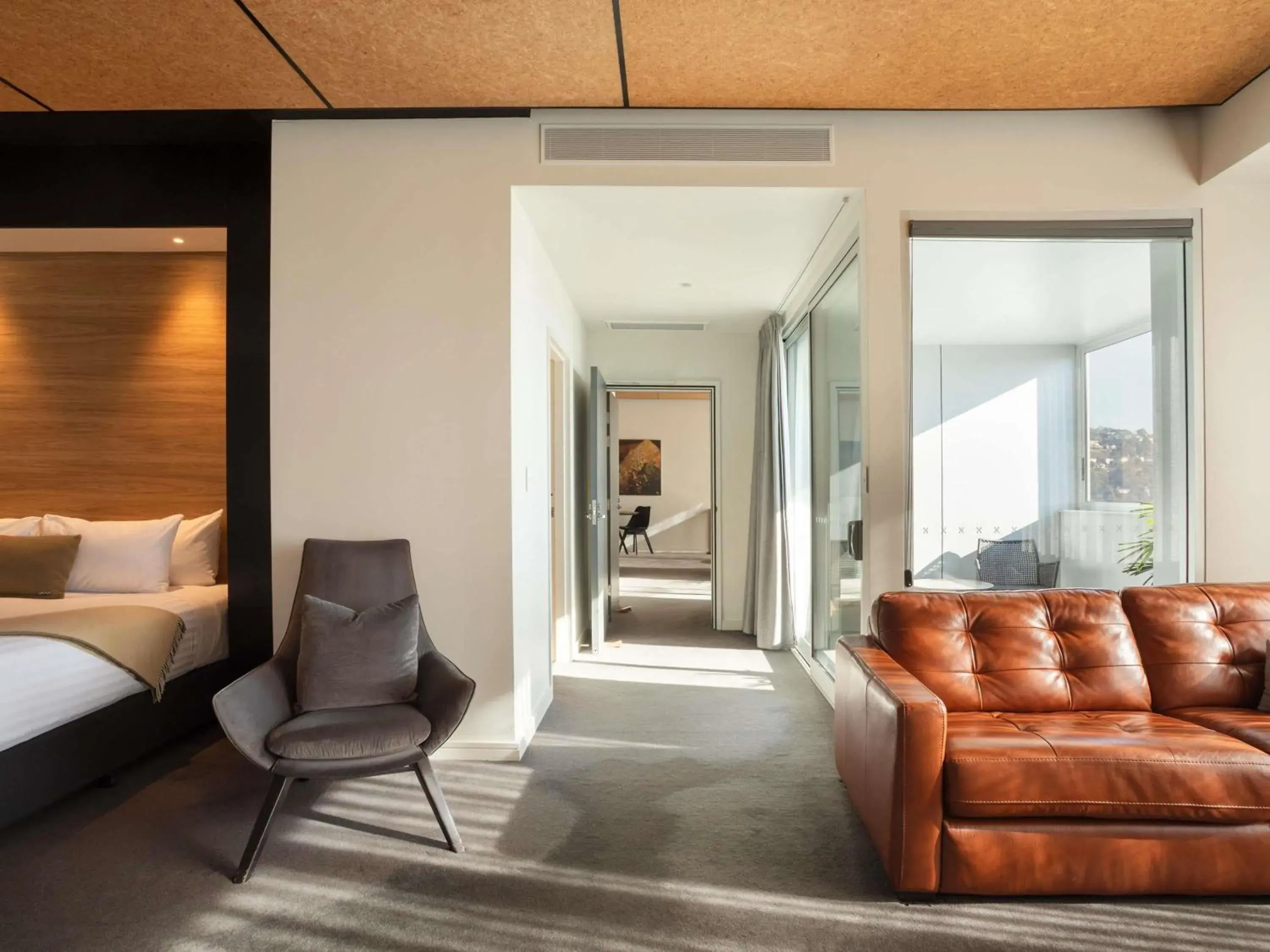 Bedroom, Bed in Peppers Silo Launceston Bedroom, Bed in Peppers Silo Launceston