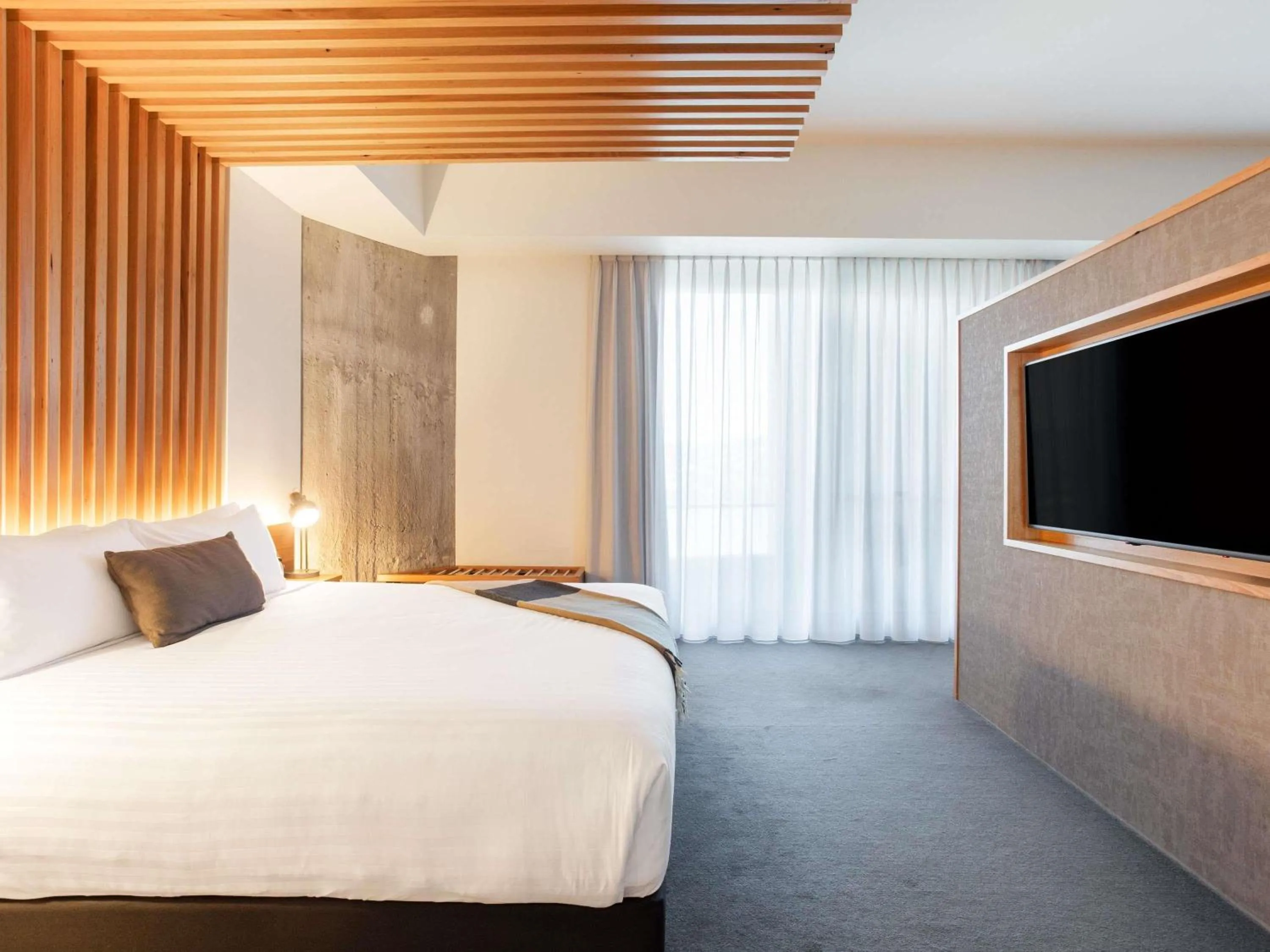 Bedroom, Bed in Peppers Silo Launceston