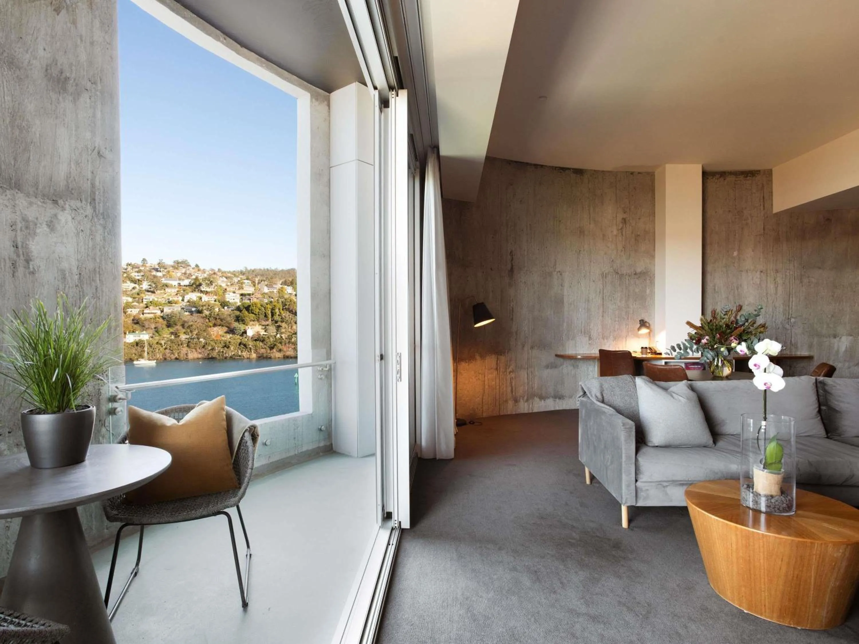 Bedroom in Peppers Silo Launceston