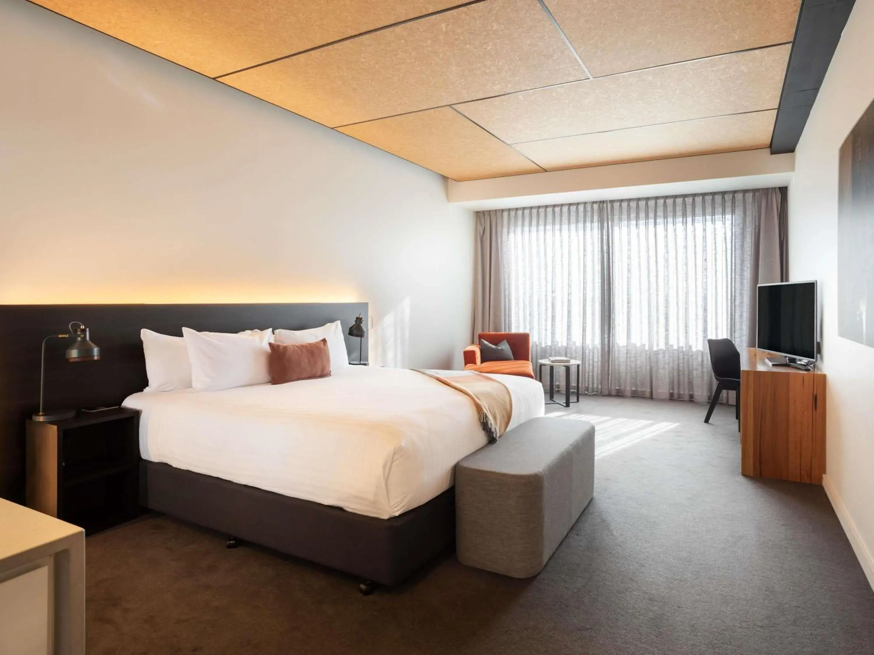 Bedroom, Bed in Peppers Silo Launceston Bedroom, Bed in Peppers Silo Launceston