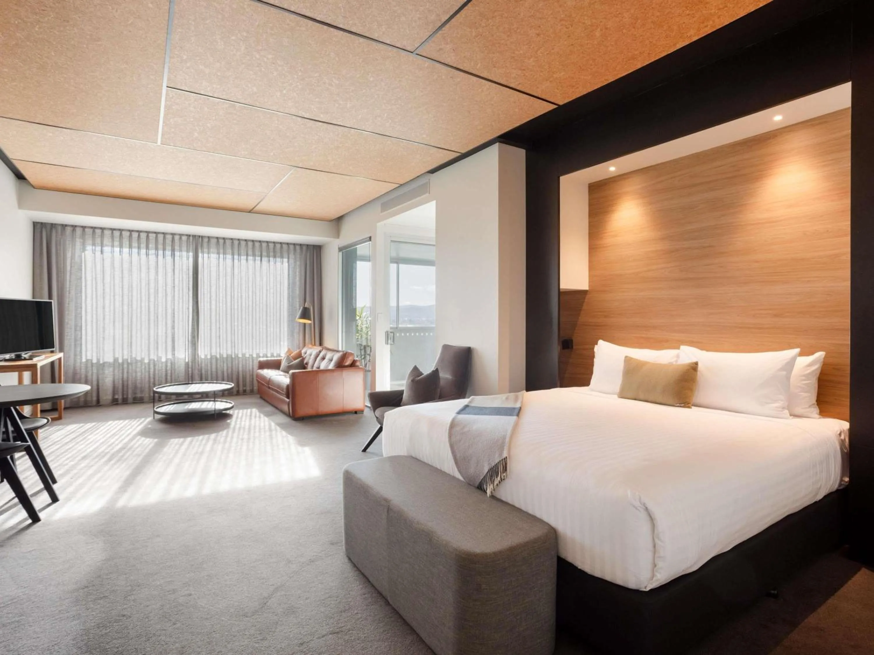 Bedroom, Bed in Peppers Silo Launceston