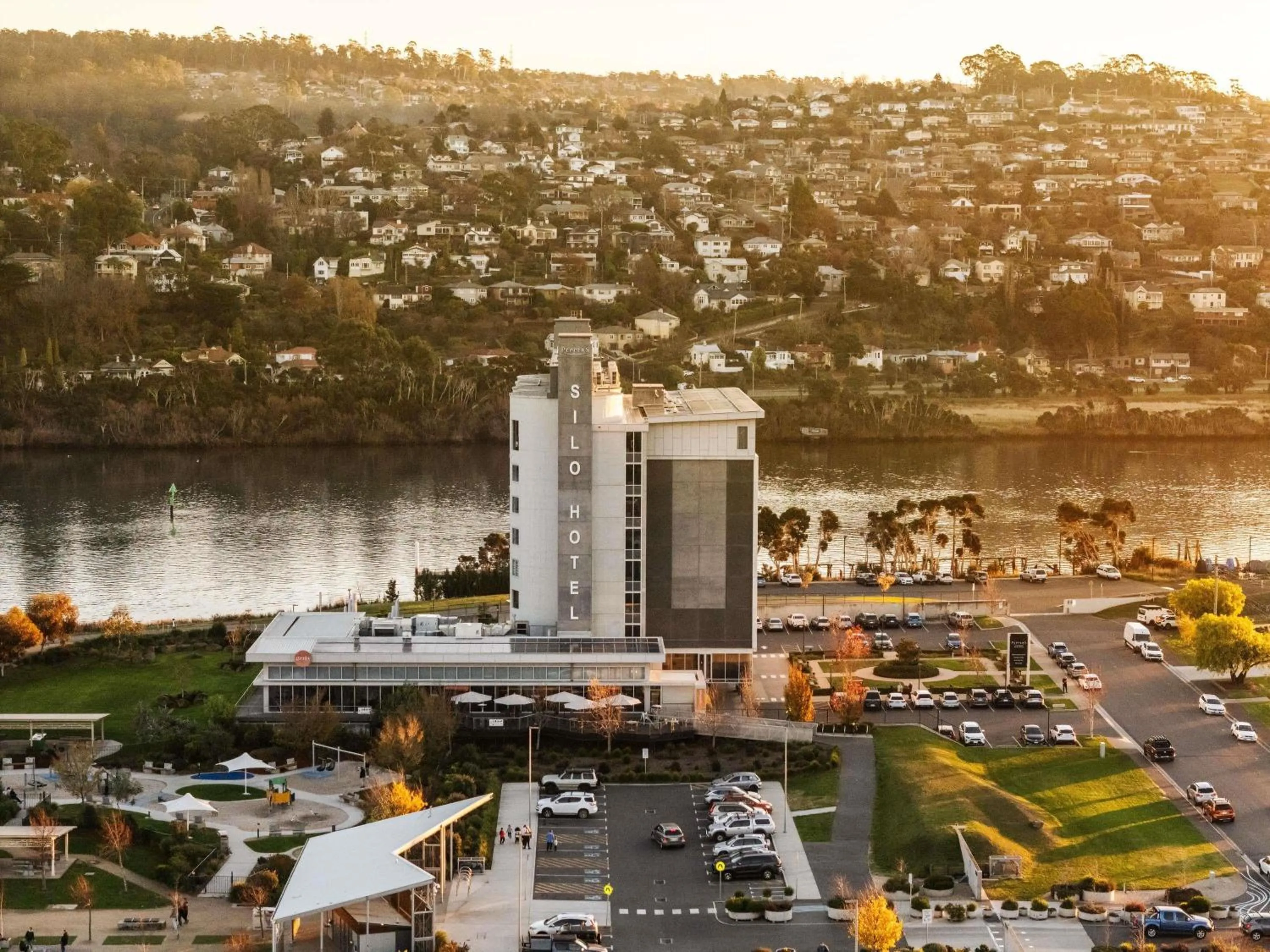 Property building in Peppers Silo Launceston