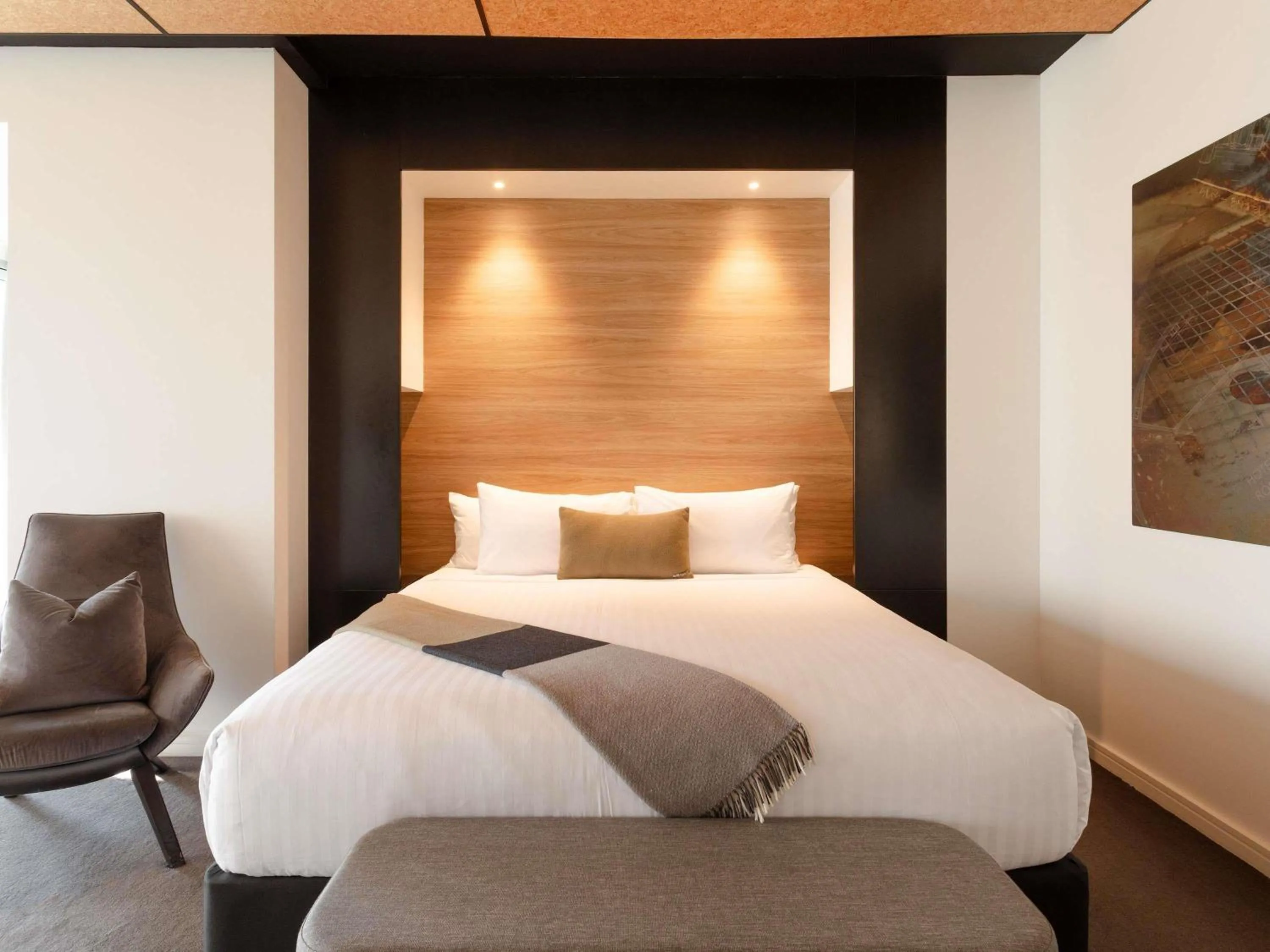 Bedroom, Bed in Peppers Silo Launceston