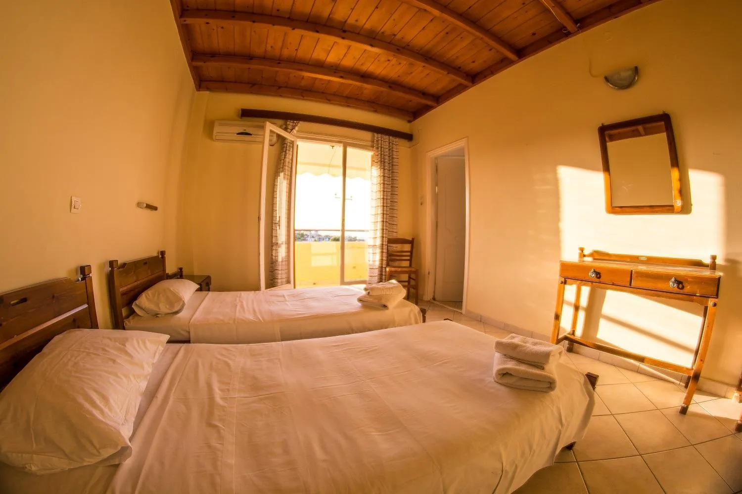 bunk bed in Vagia Beach Apartments, Aegina Island