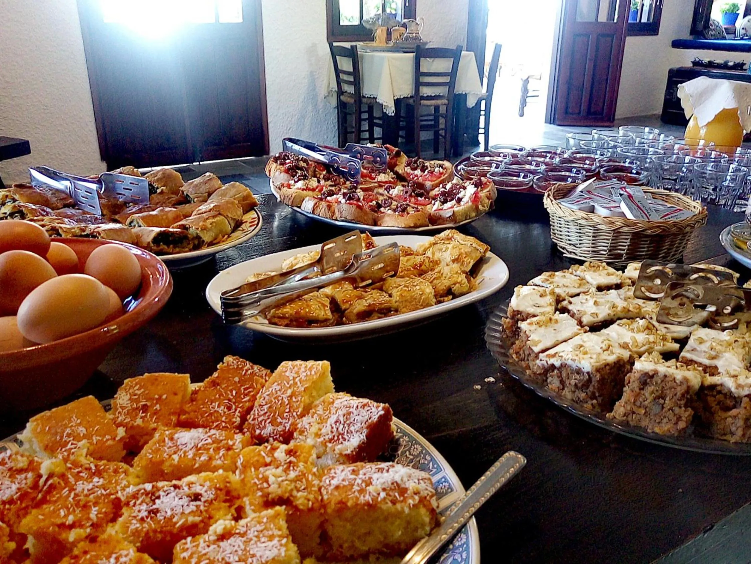 Restaurant/places to eat in Vagia Beach Apartments, Aegina Island