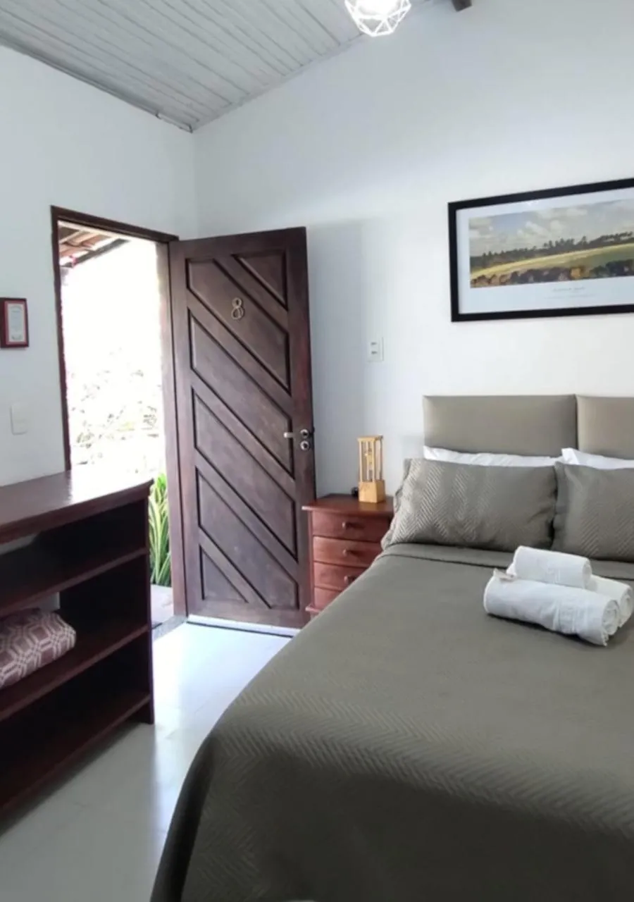 Bedroom, Bed in Pousada Chantilly