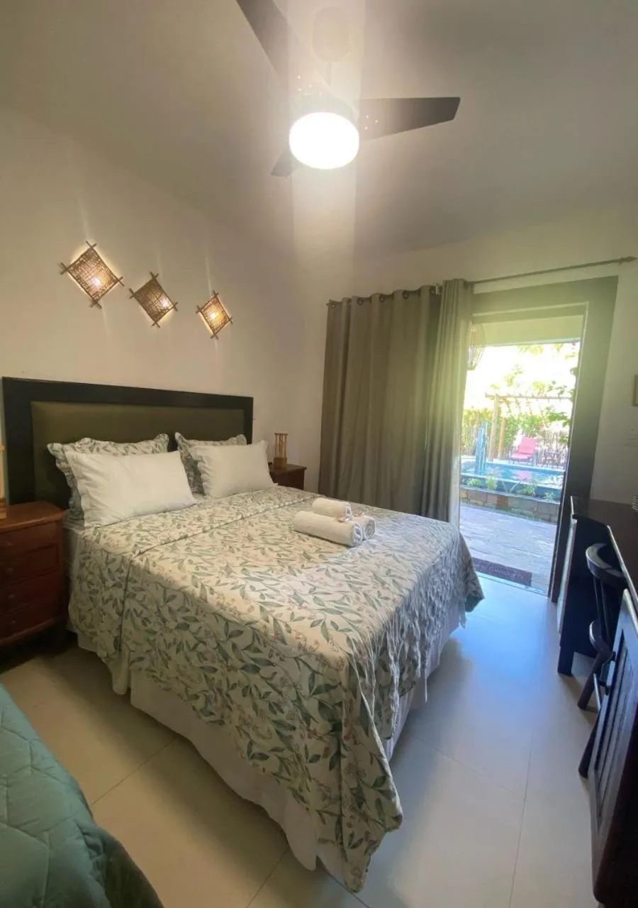 Bedroom, Bed in Pousada Chantilly