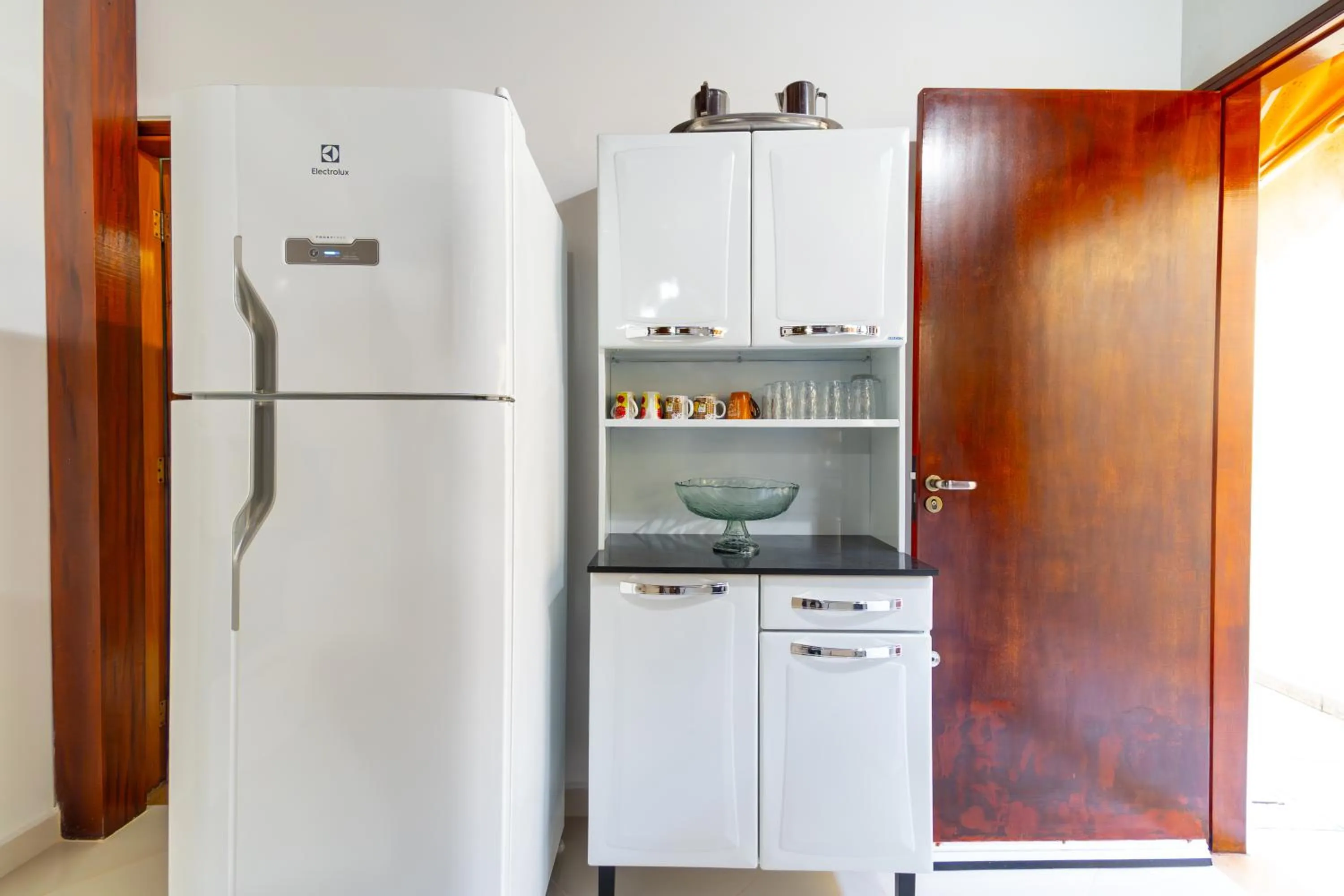 Kitchen or kitchenette in Casa Gomes no Point de Itaguá