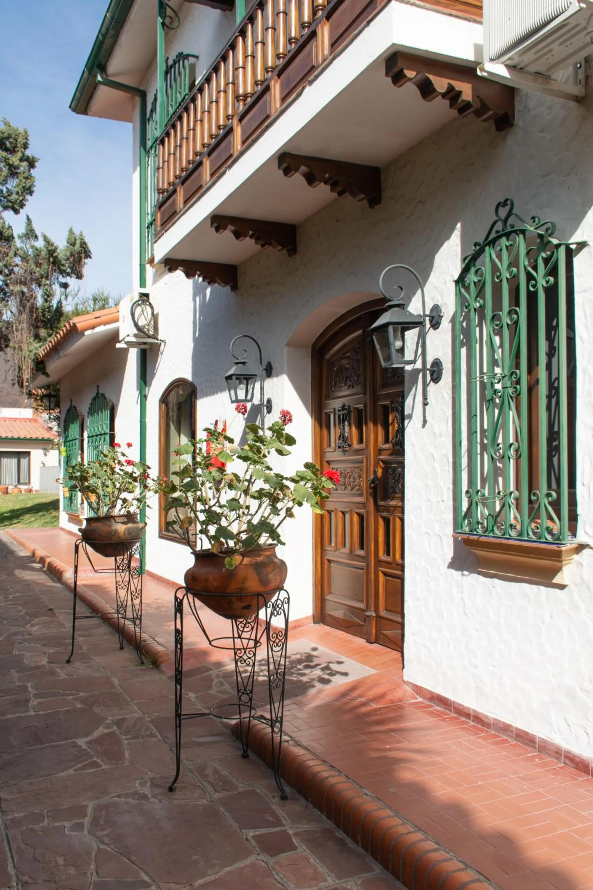 Patio in Hotel Boutique La Candela