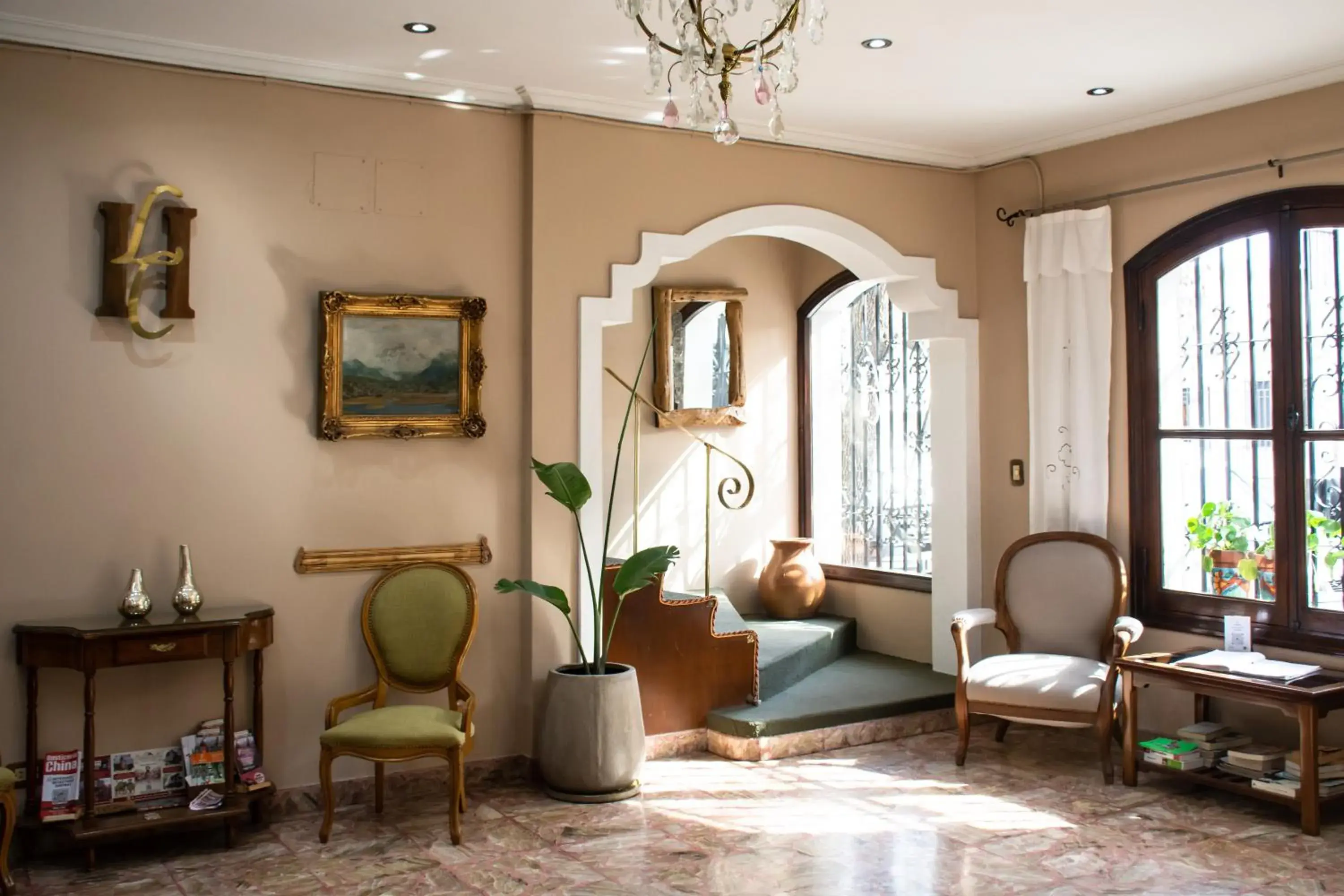 Living room in Hotel Boutique La Candela Living room in Hotel Boutique La Candela