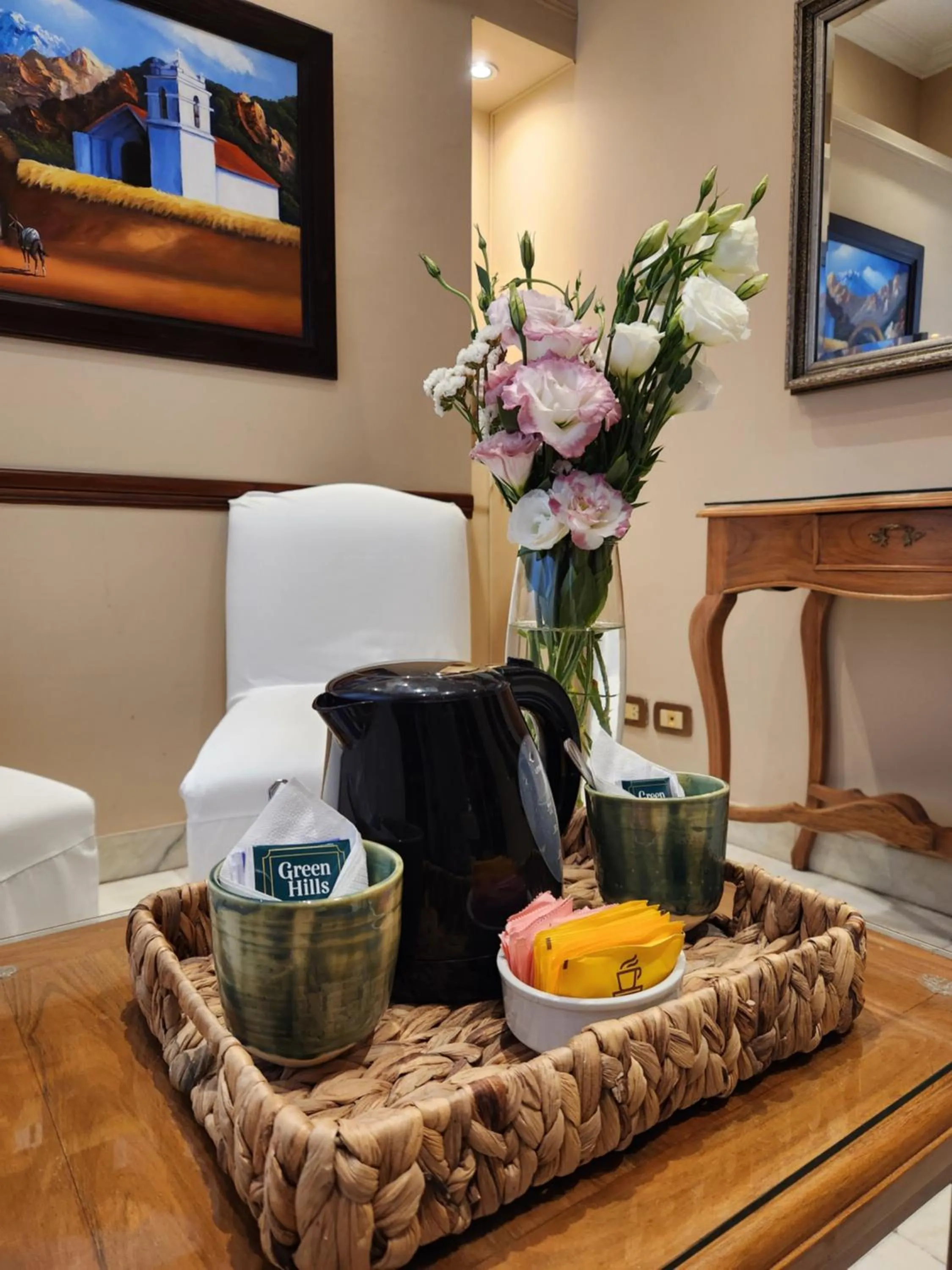 room service in Hotel Boutique La Candela