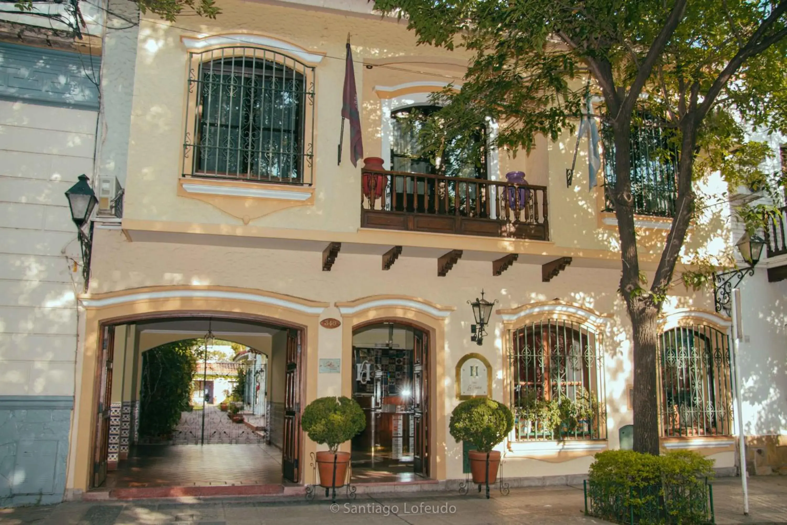 Property building in Hotel Boutique La Candela Property building in Hotel Boutique La Candela