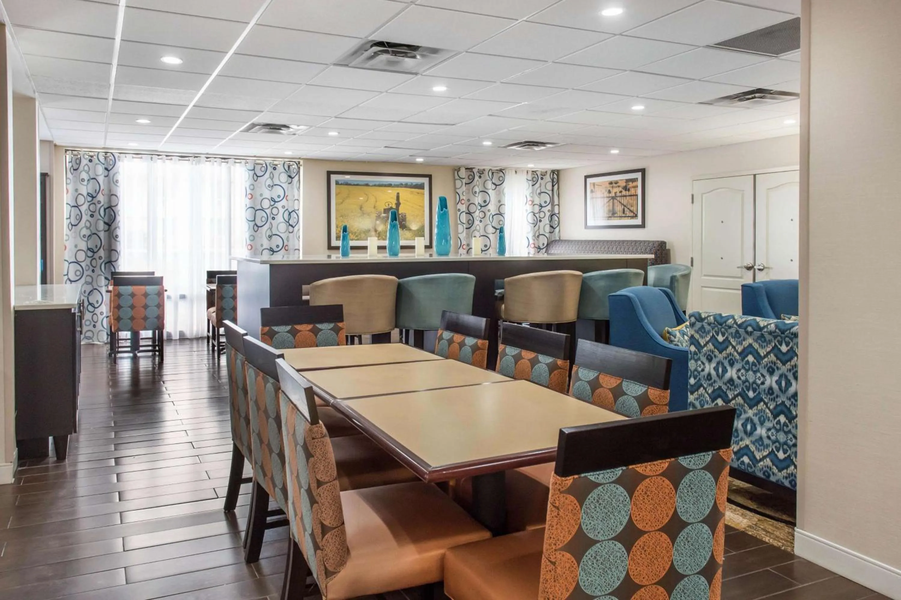 Lobby or reception in Hampton Inn Douglas