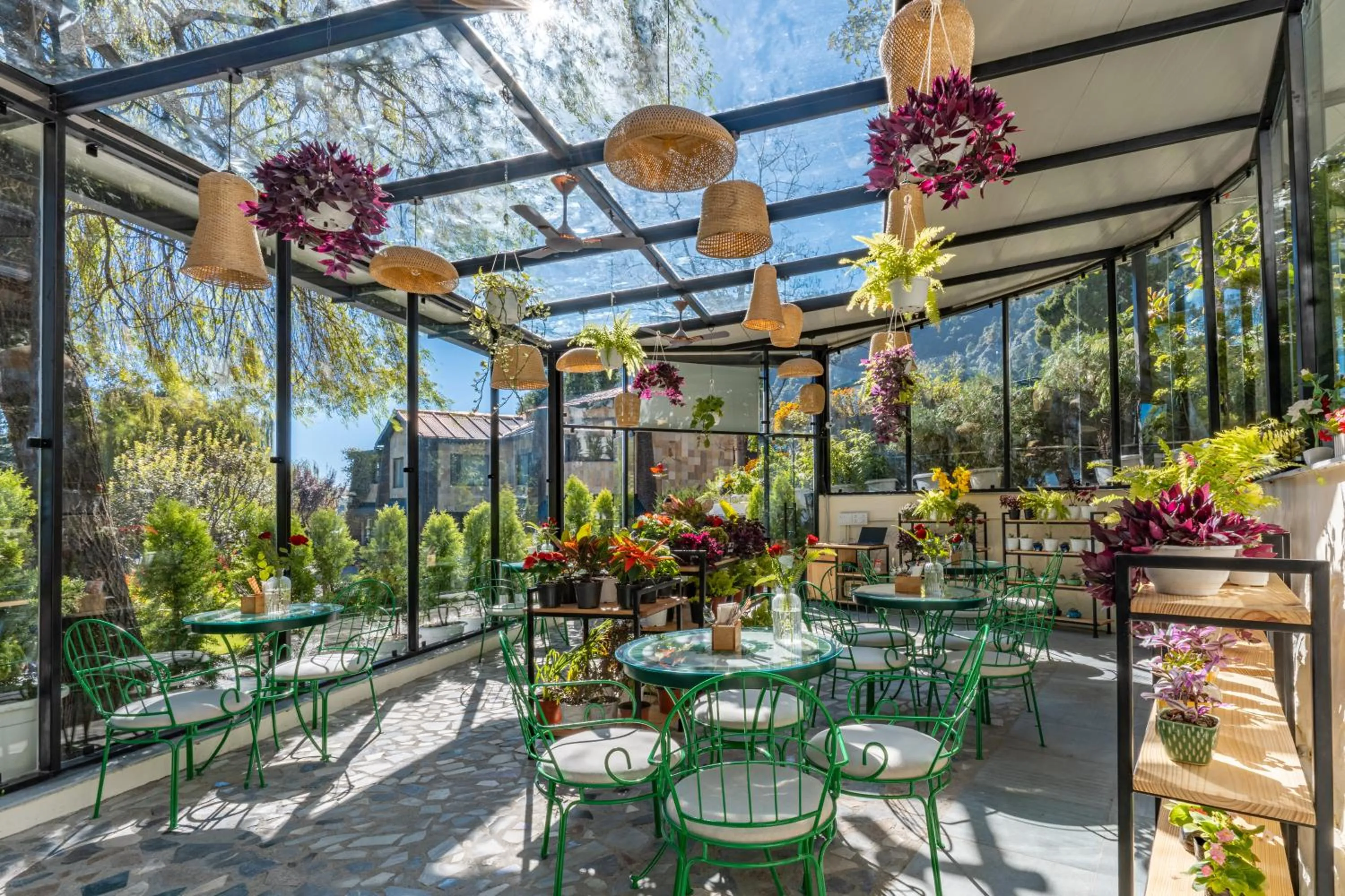 Restaurant/places to eat in Shervani Hilltop Resort