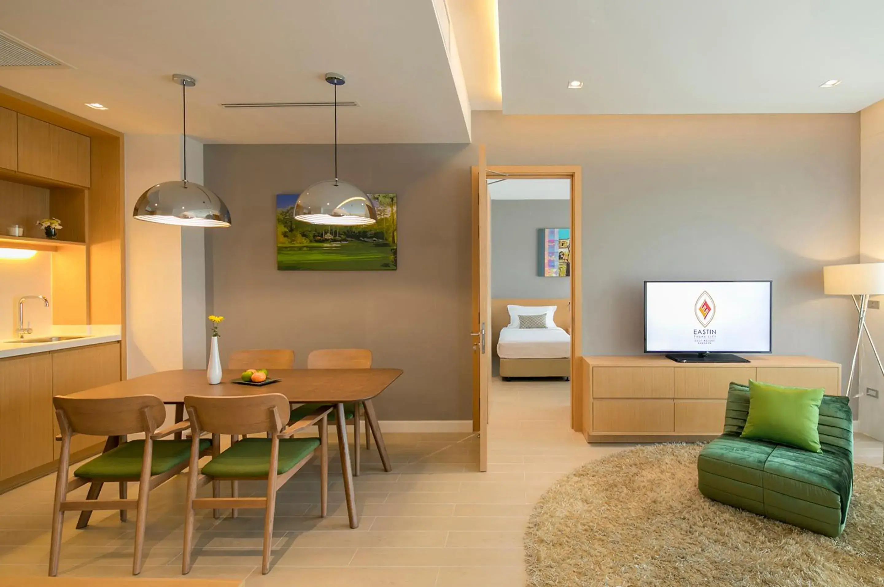 Bedroom in Eastin Thana City Golf Resort Bangkok Bedroom in Eastin Thana City Golf Resort Bangkok