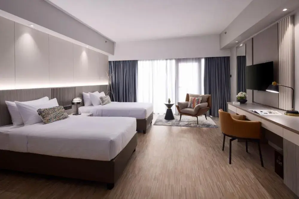 Deluxe Twin Room in RELC International Hotel Deluxe Twin Room in RELC International Hotel