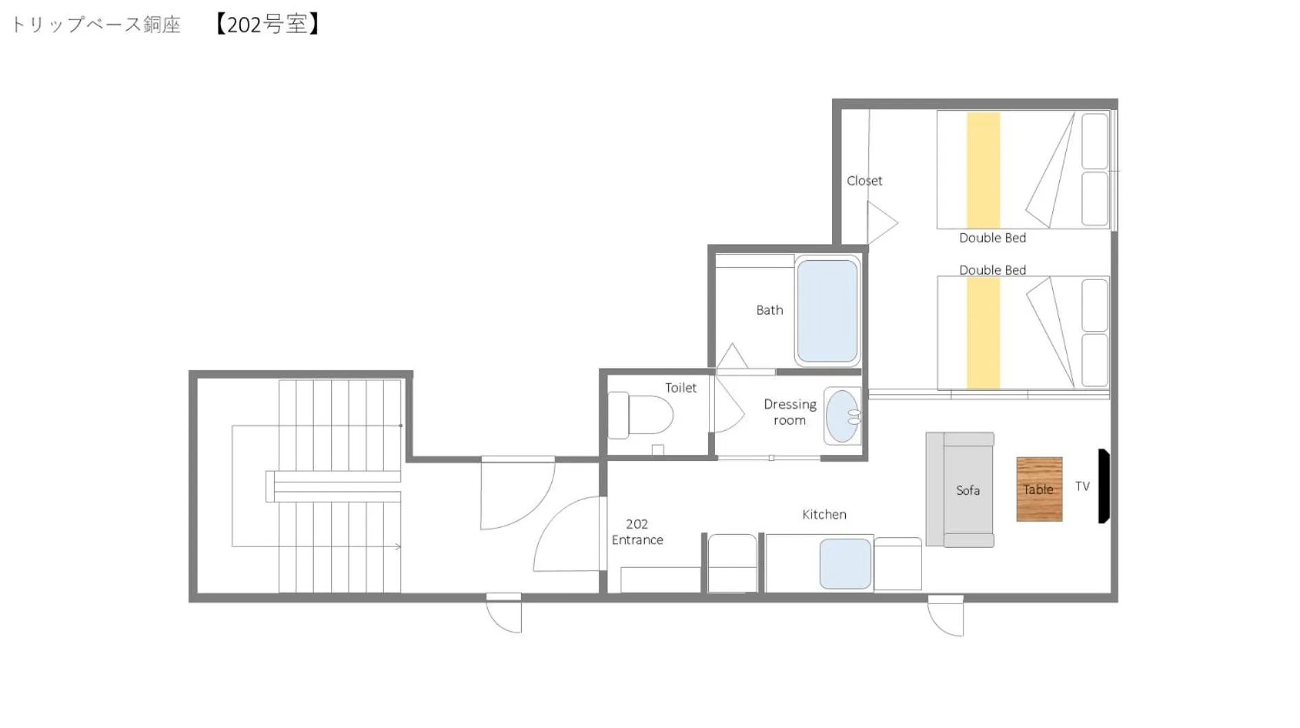 Floor plan in Ambiera Doza