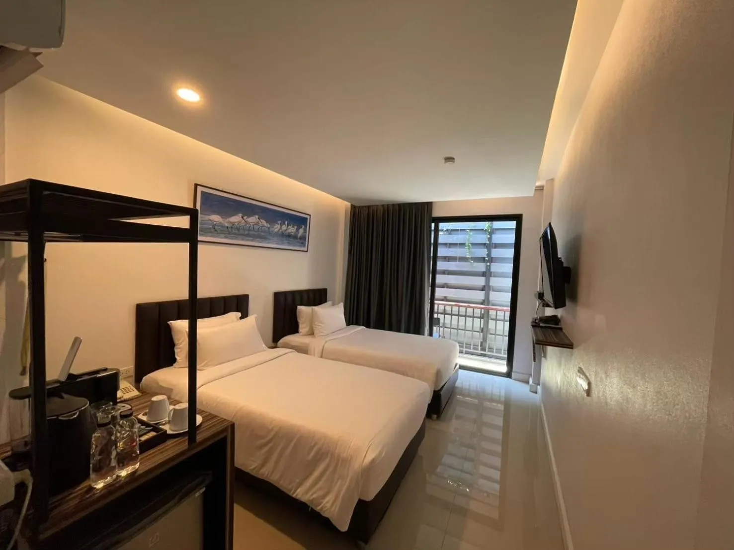 Bed in Red Door Samsen Hotel, Bangkok