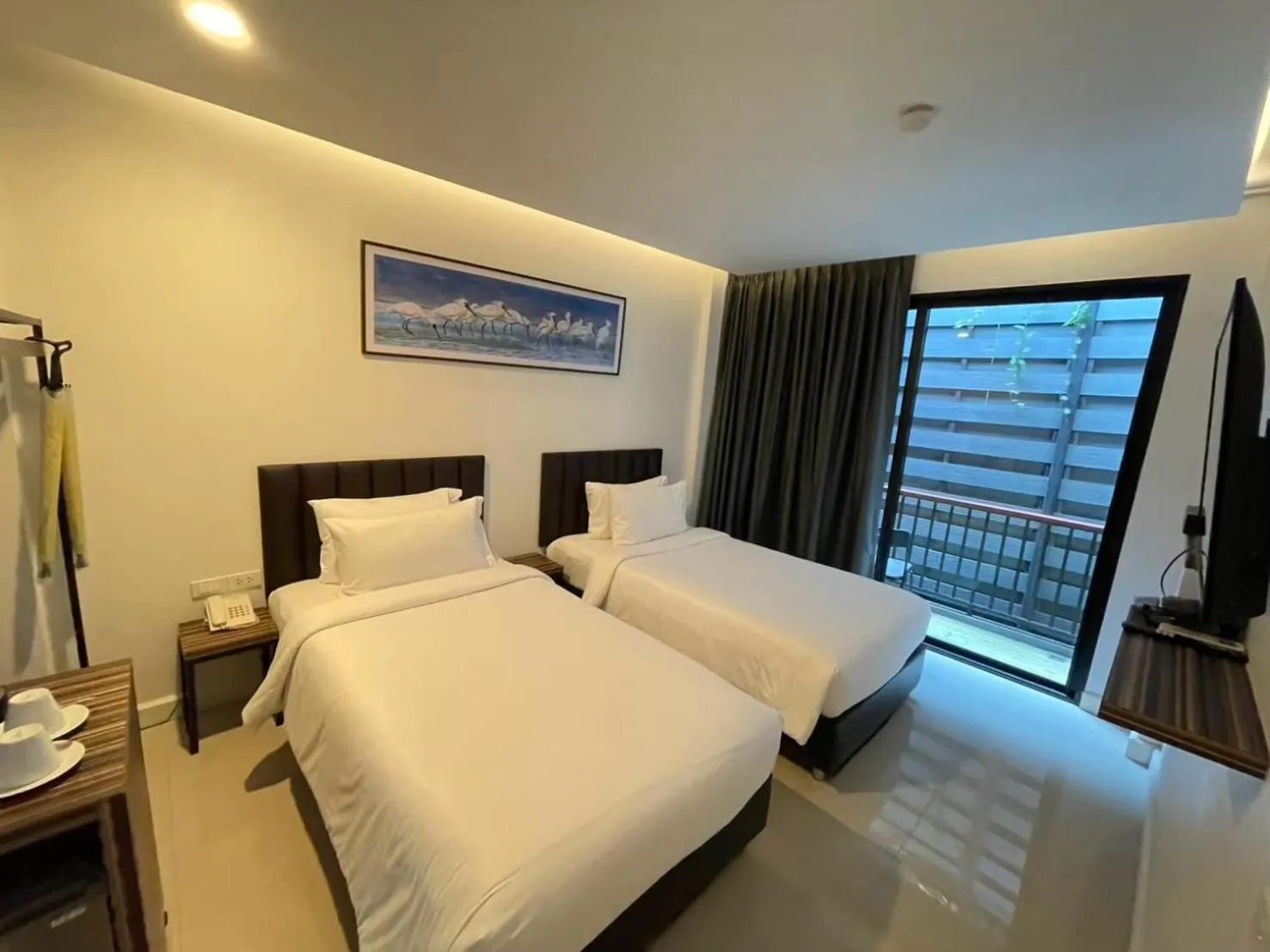 Bed in Red Door Samsen Hotel, Bangkok