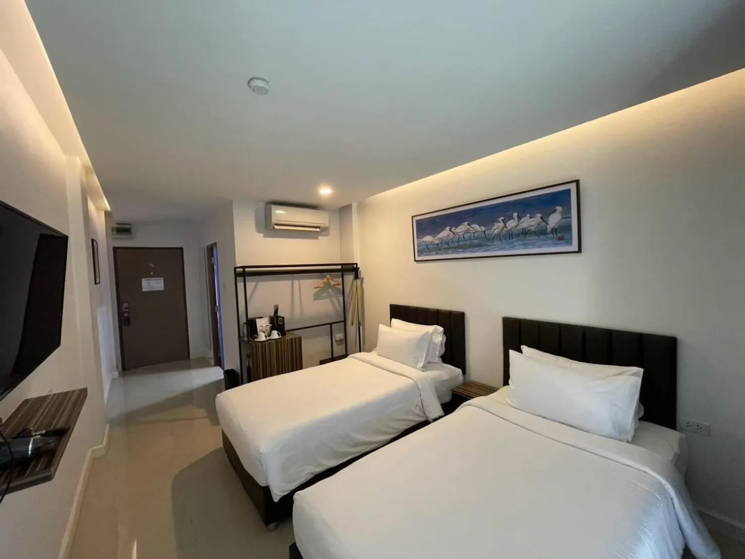 Bed in Red Door Samsen Hotel, Bangkok