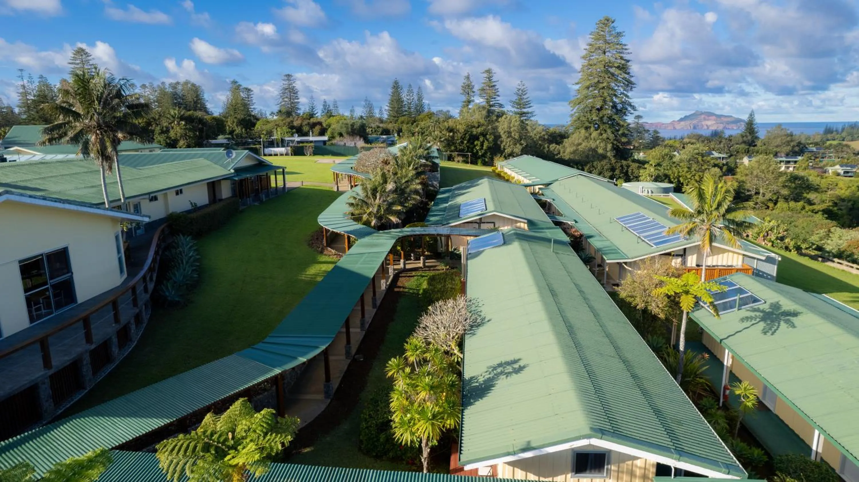 Property building in South Pacific Resort Hotel
