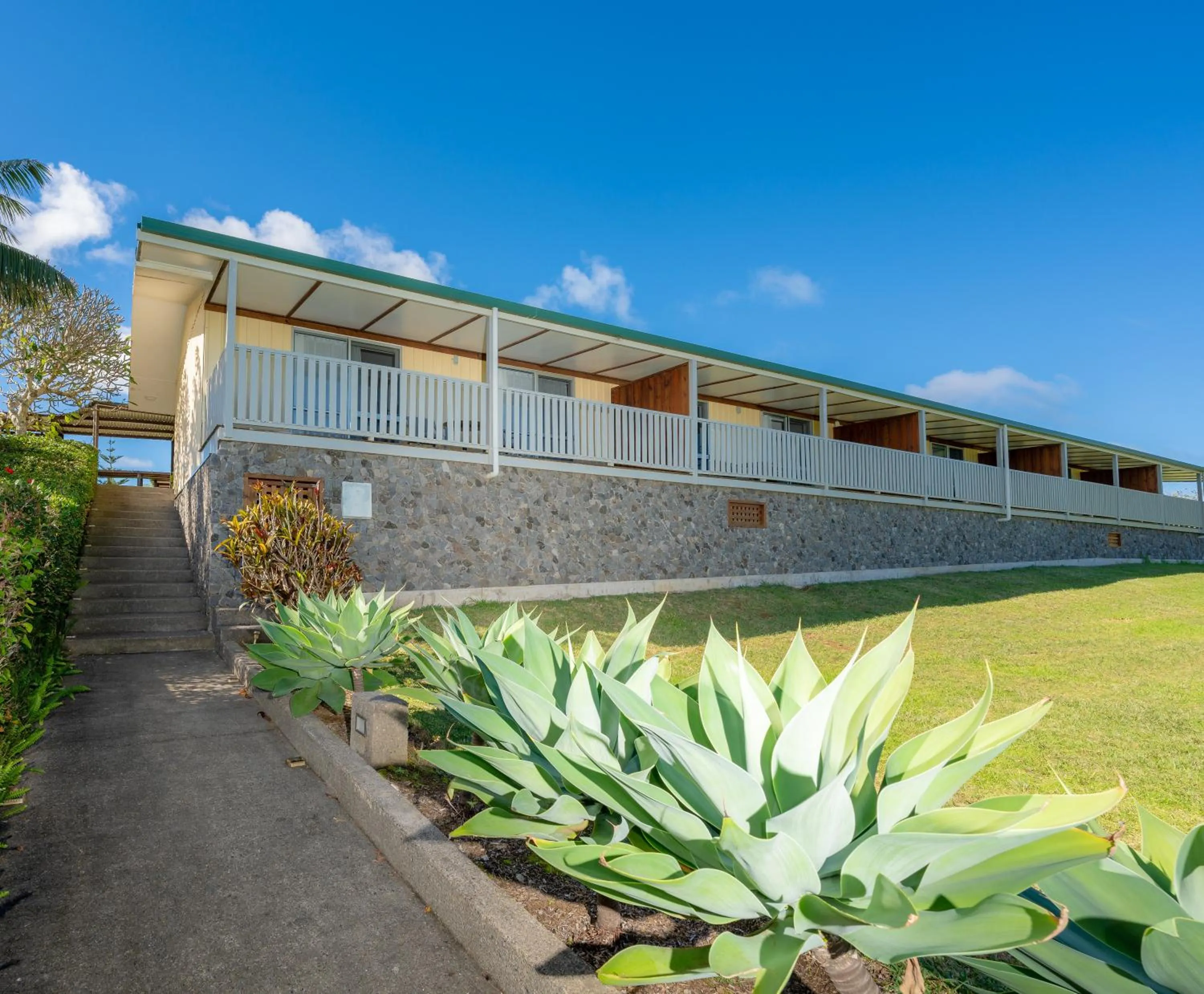 Property building in South Pacific Resort Hotel