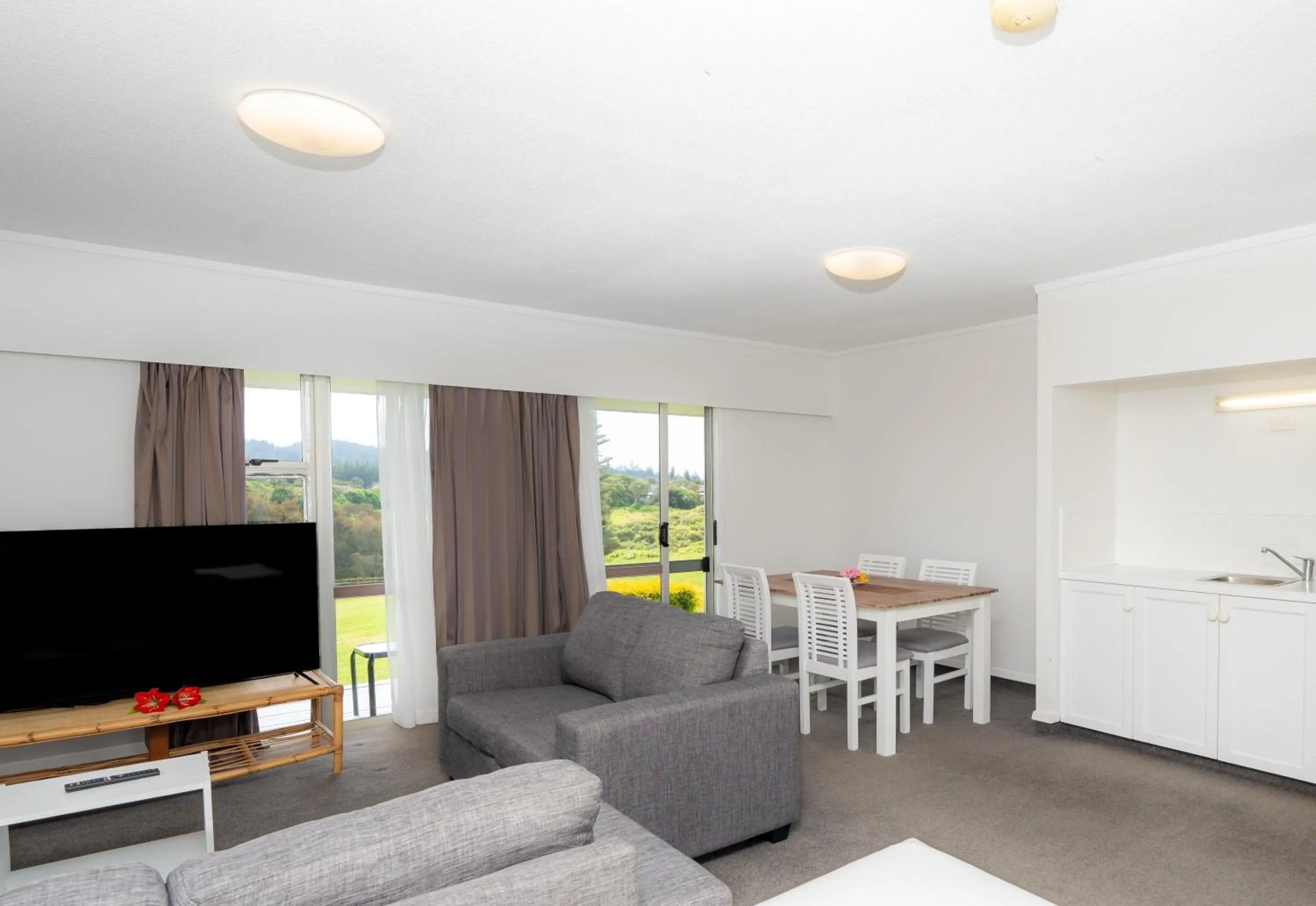 TV and multimedia in South Pacific Resort Hotel