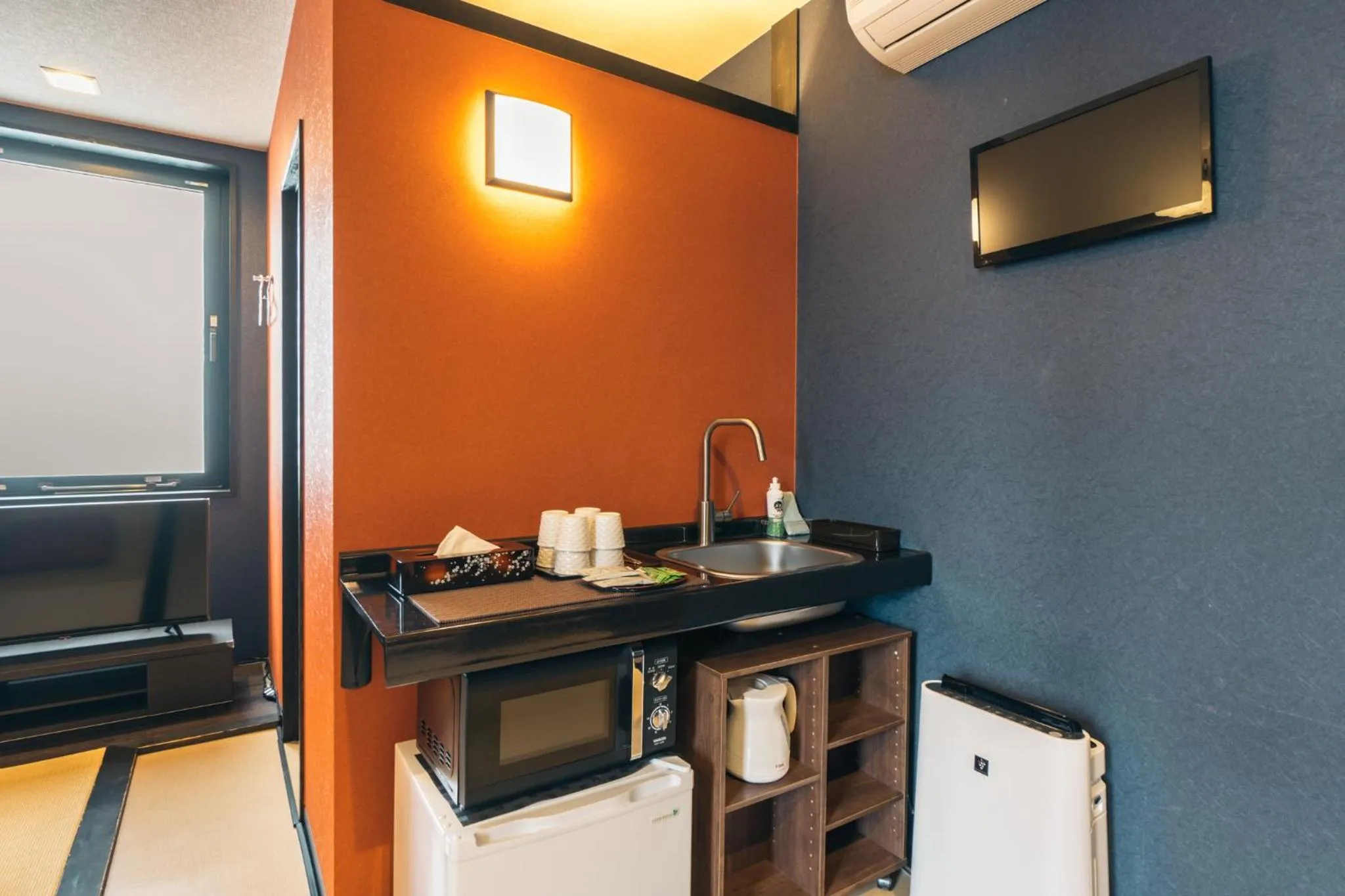 Kitchen or kitchenette in KINGYO - DOYANEN HOTELs