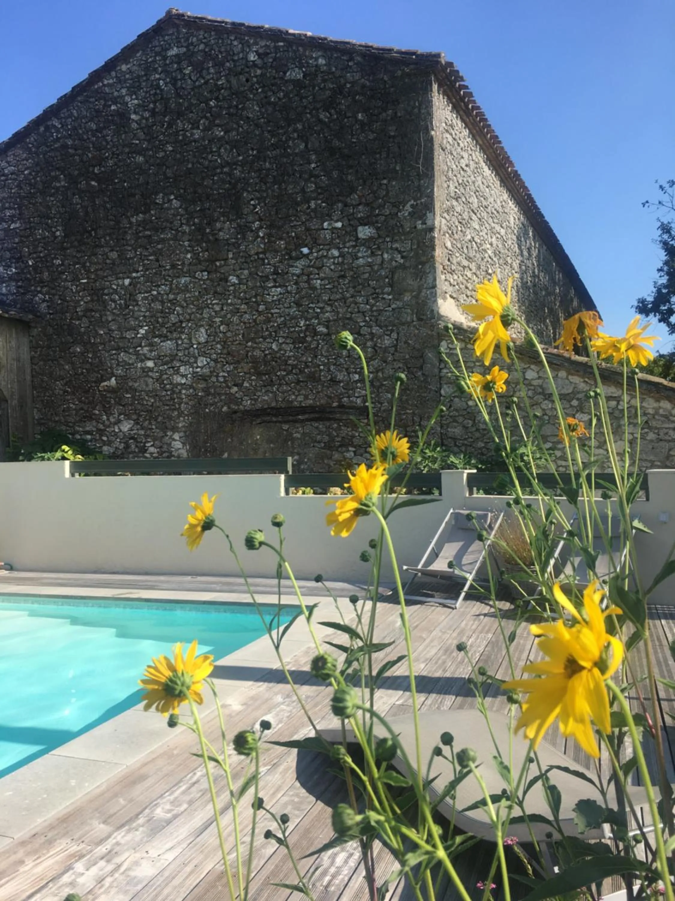 Swimming pool in La Ferme Buissonnière