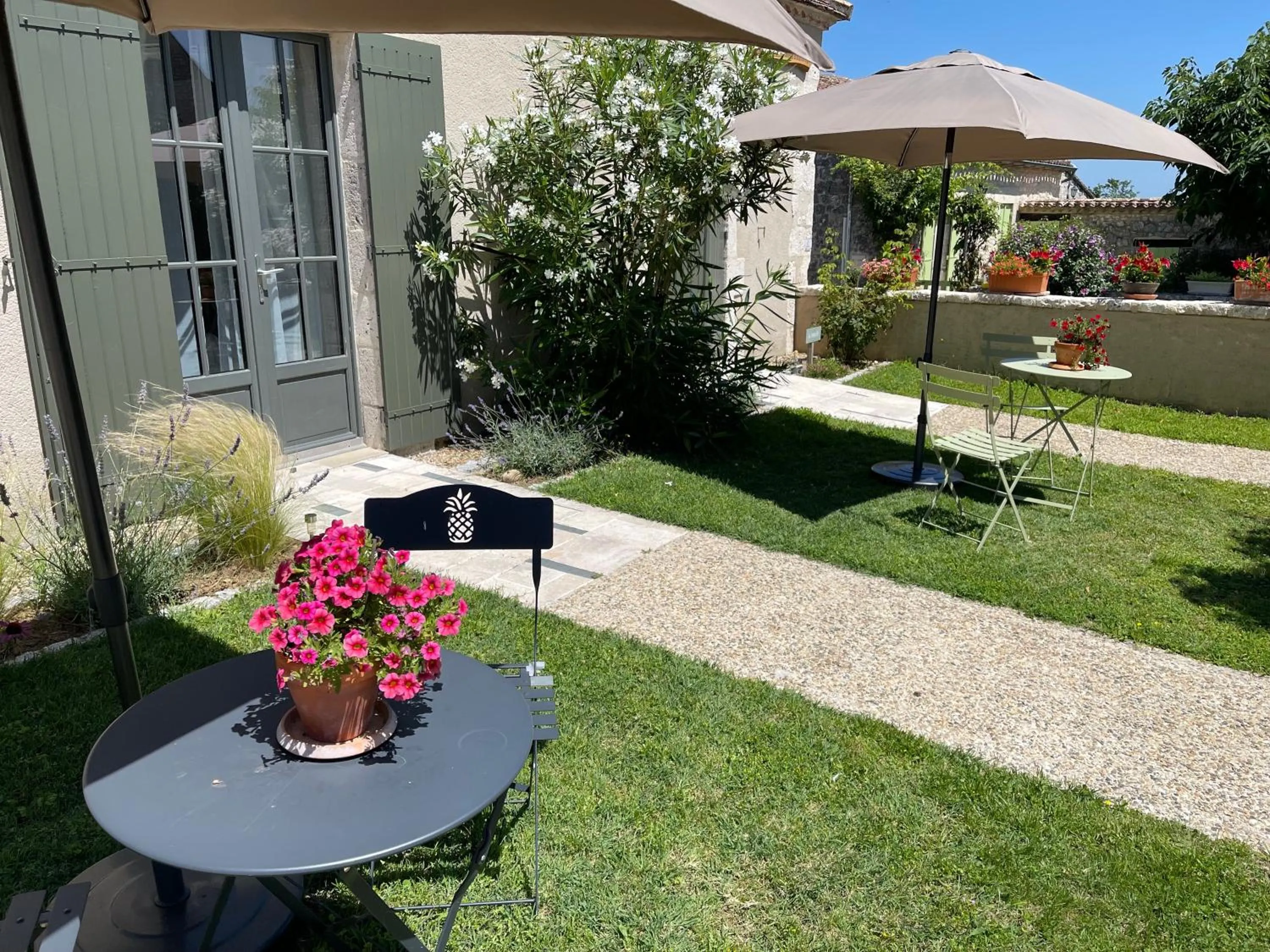 View (from property/room) in La Ferme Buissonnière