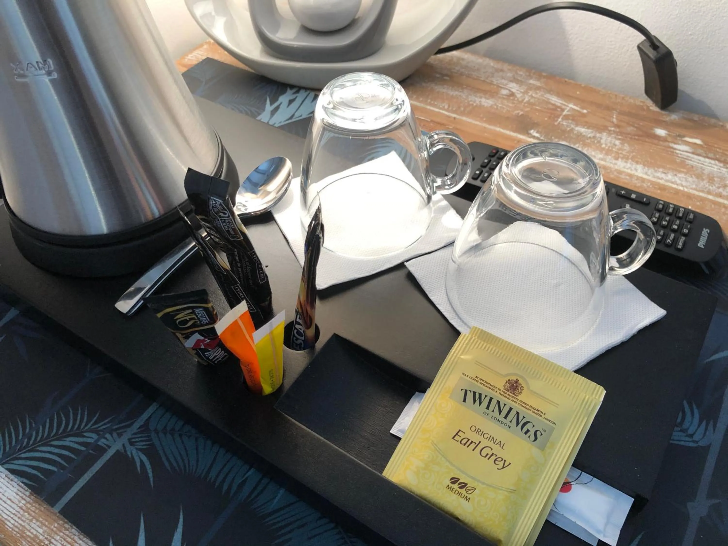 Coffee/tea facilities in La Ferme Buissonnière