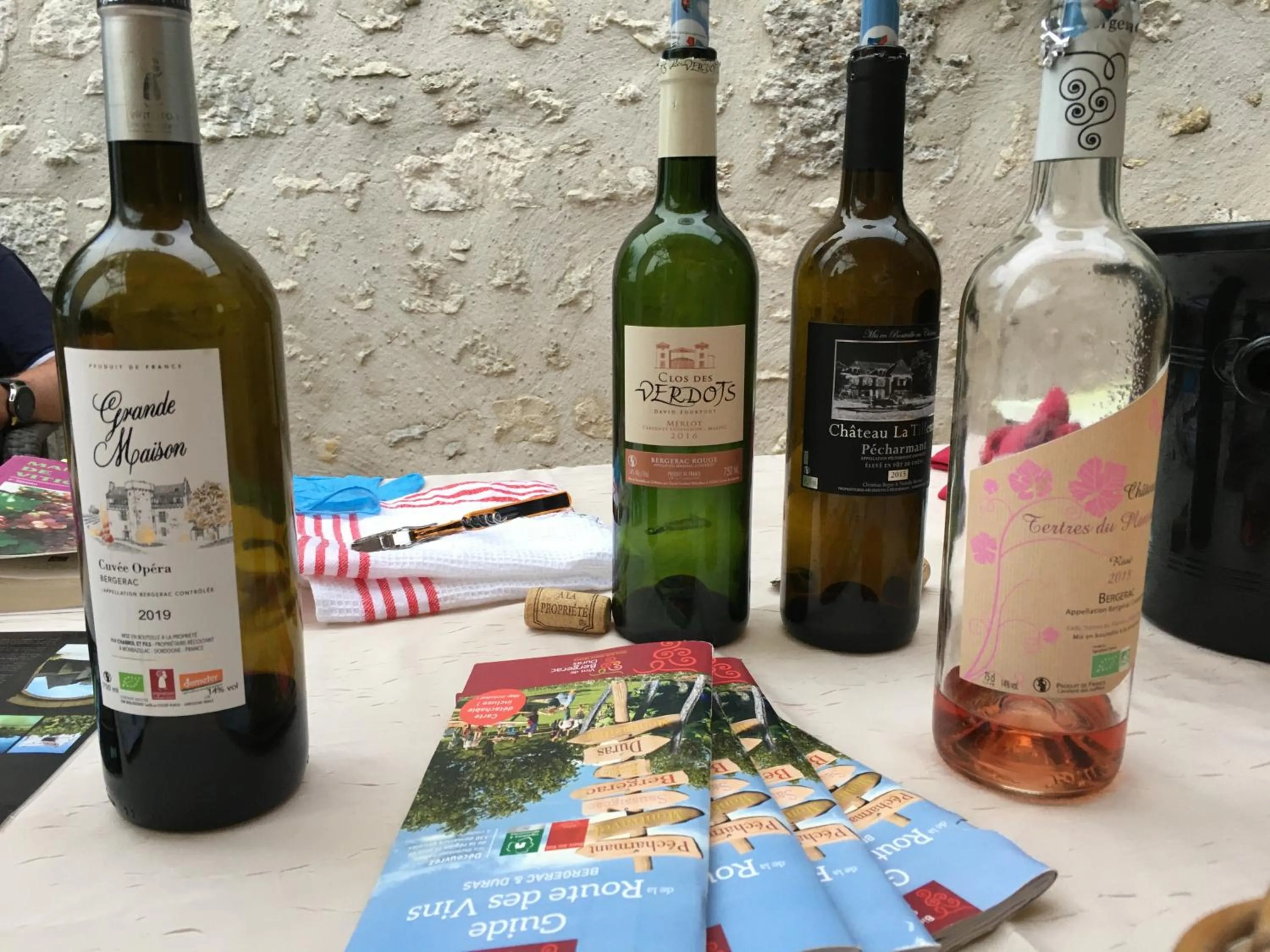 Drinks in La Ferme Buissonnière