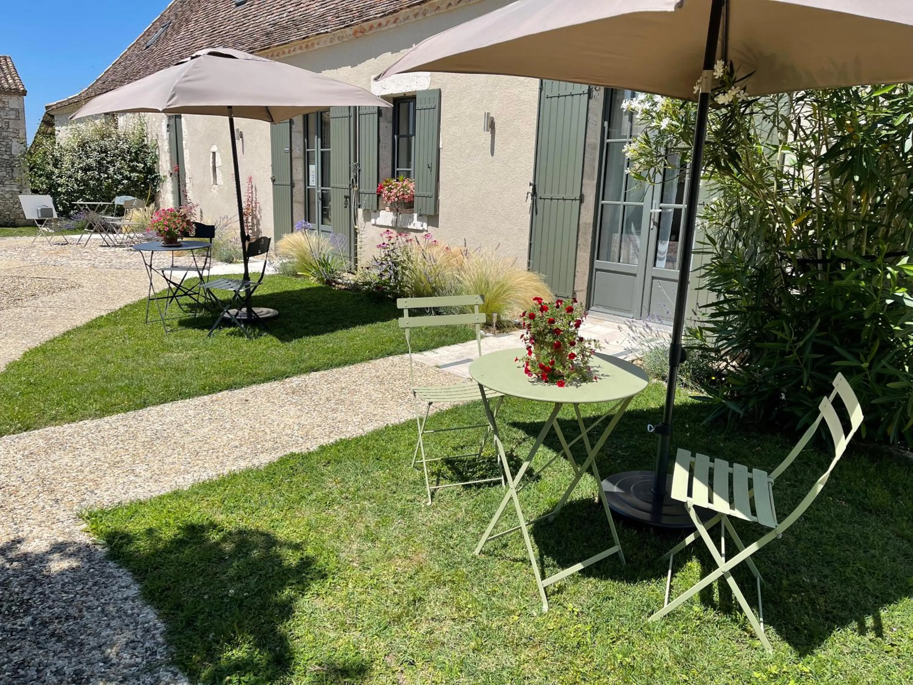 View (from property/room) in La Ferme Buissonnière