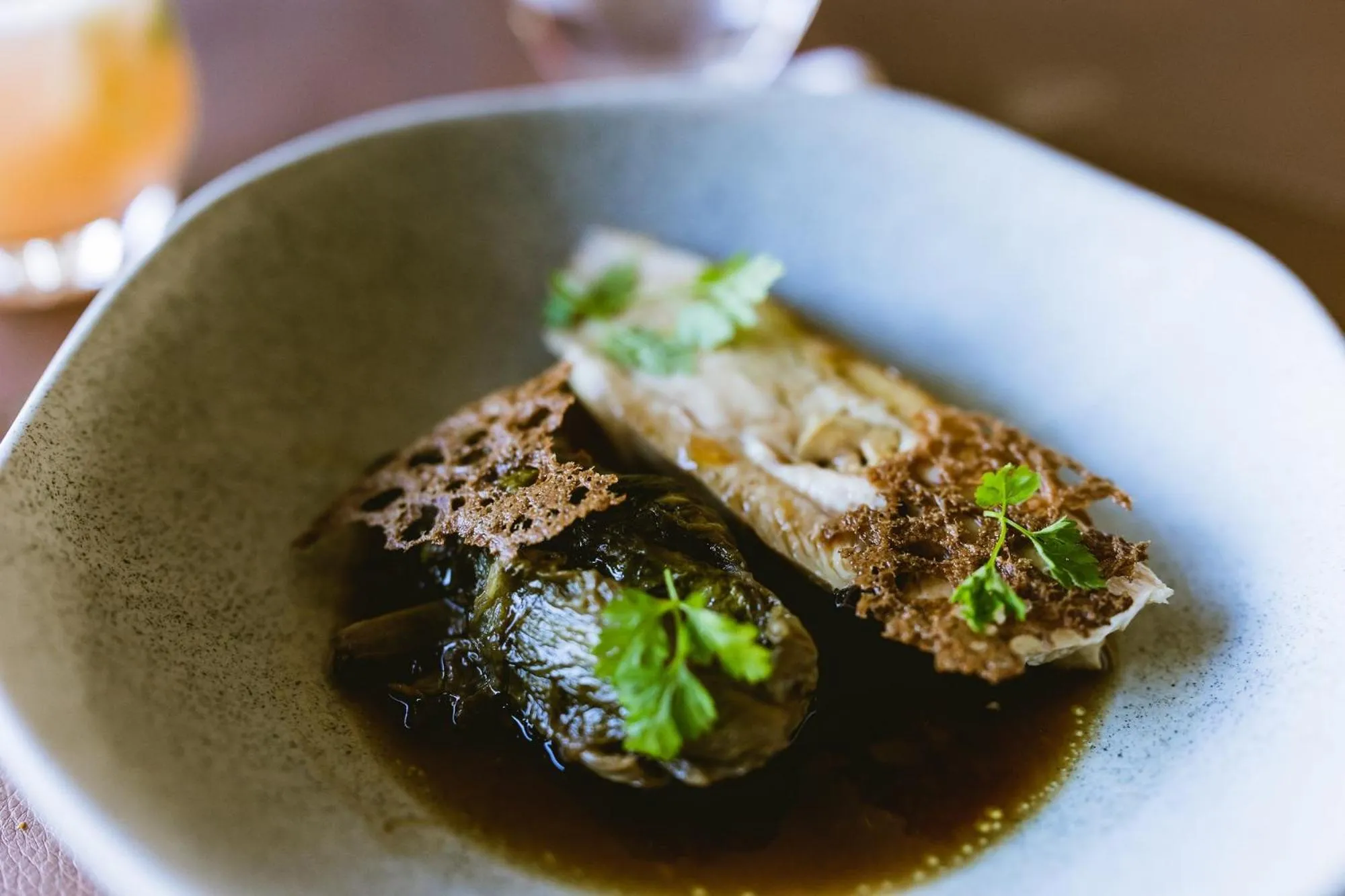 Food in Hotel Restaurant Charbonnel