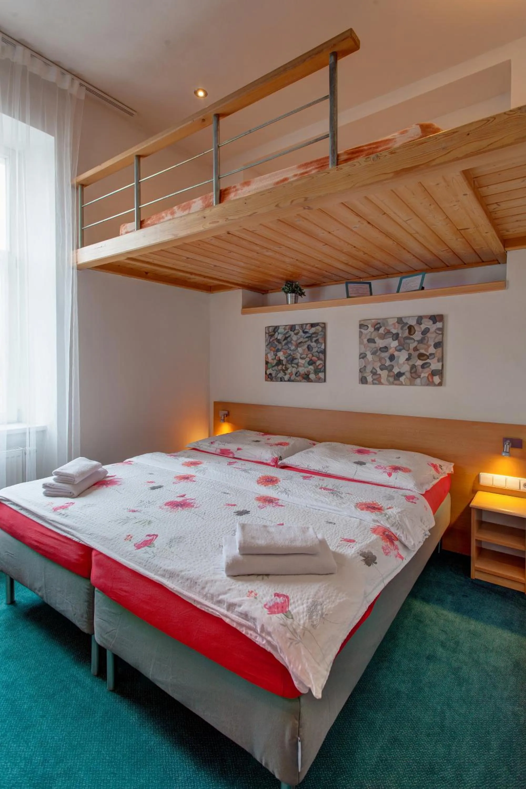 bunk bed, Bed in Penzion U Vlka
