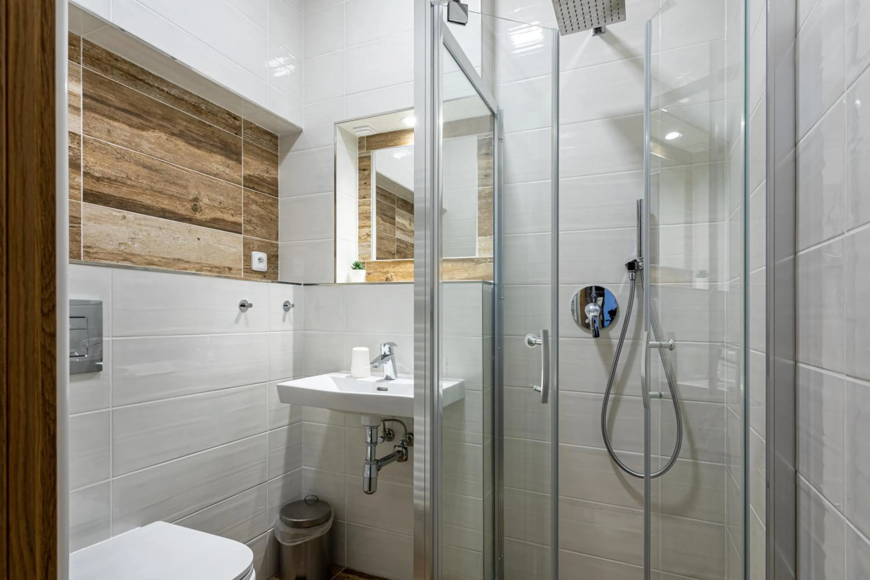 Bathroom in Penzion U Vlka