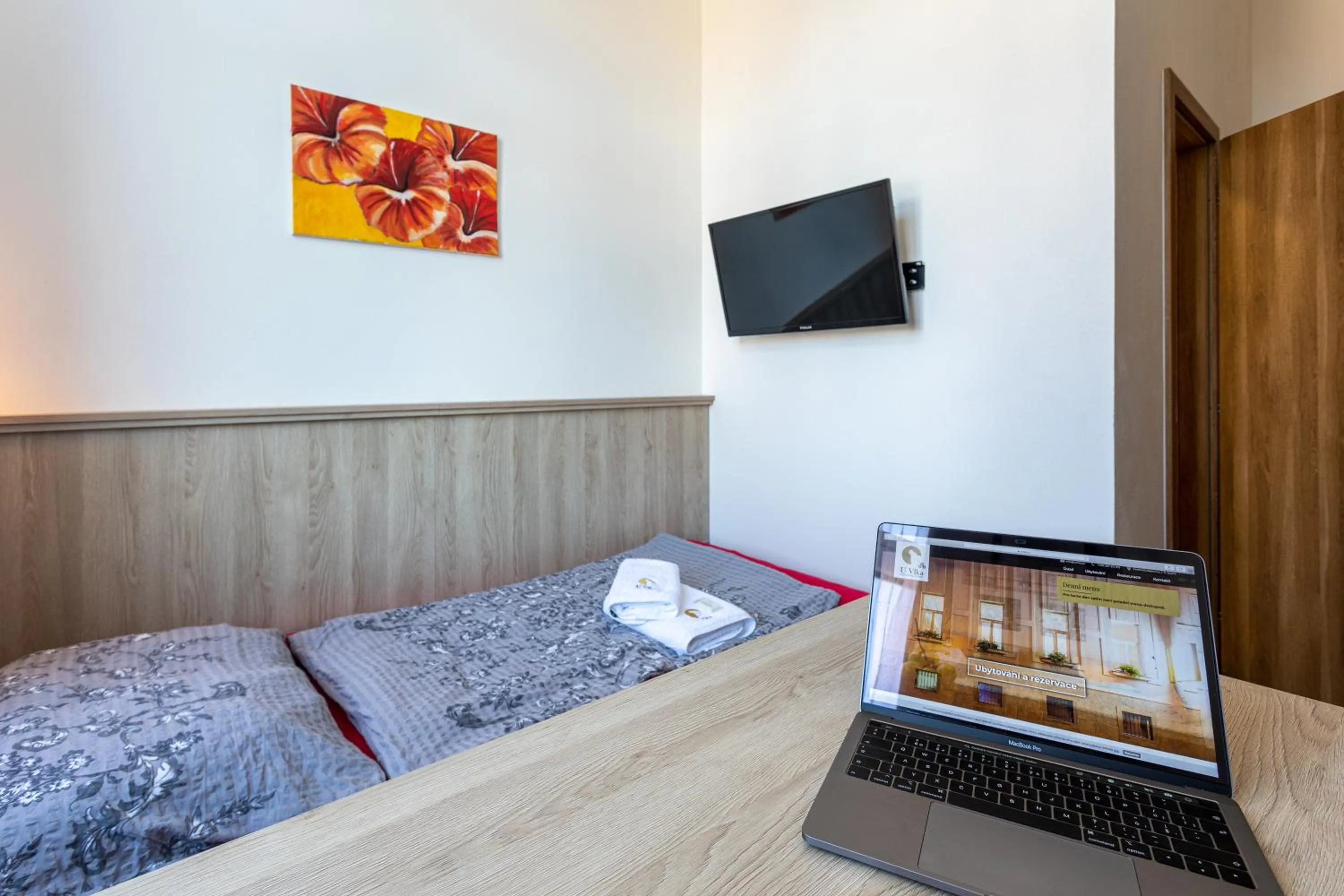 Bed in Penzion U Vlka